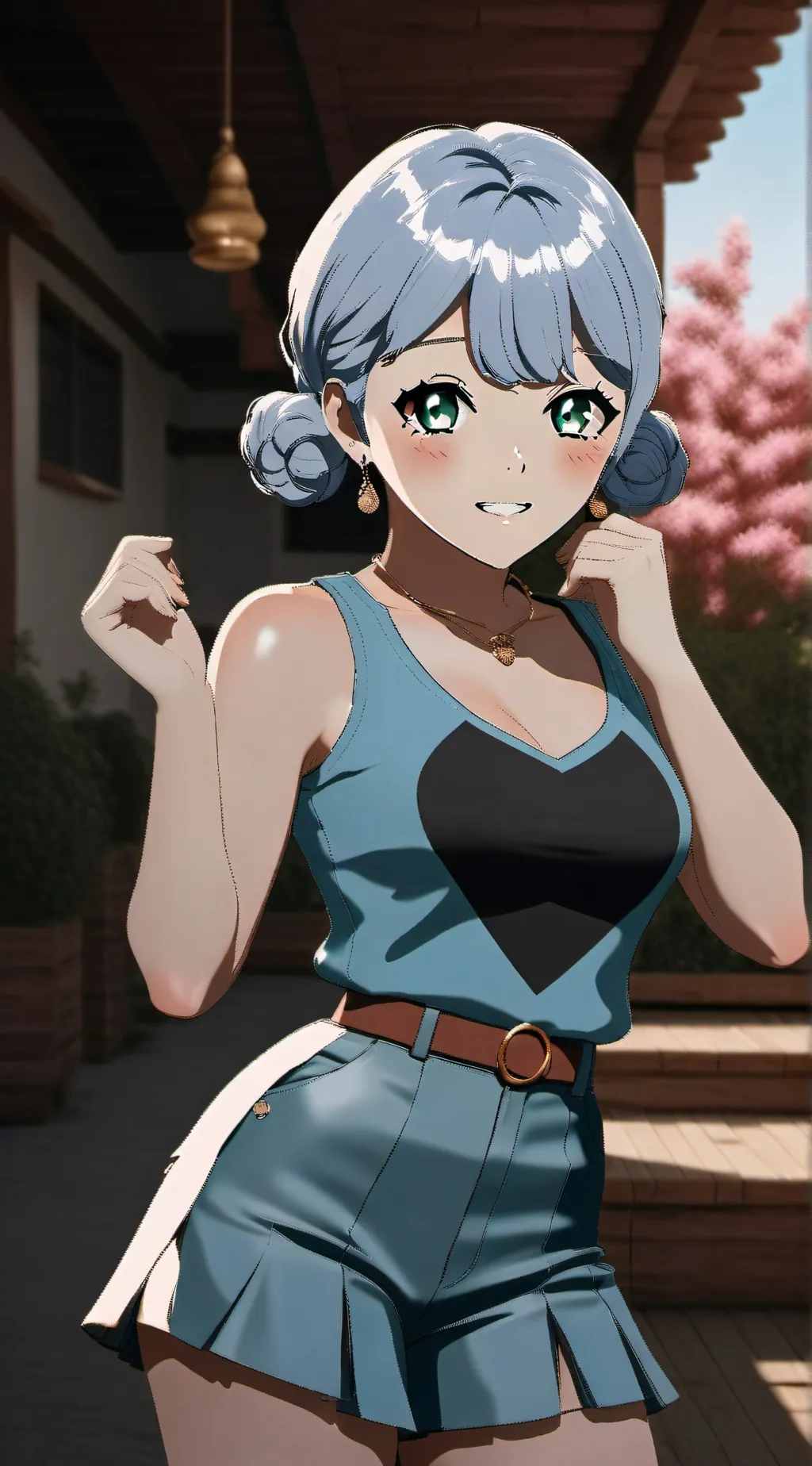 ai character: Mariel  background