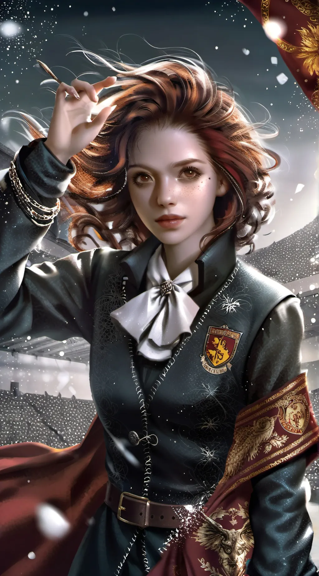 ai character: Ginny Weasley background