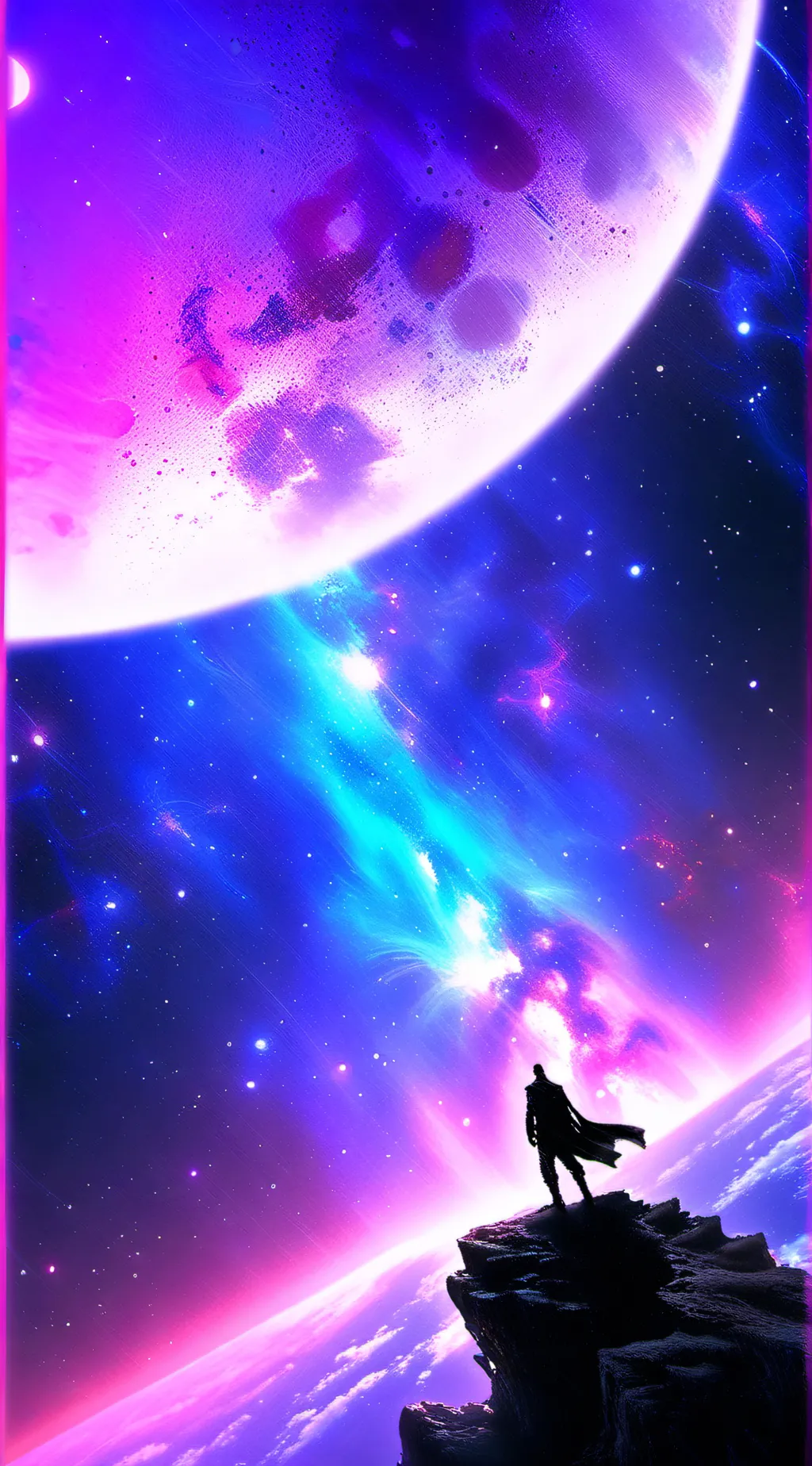 ai character: Infinity Castle background