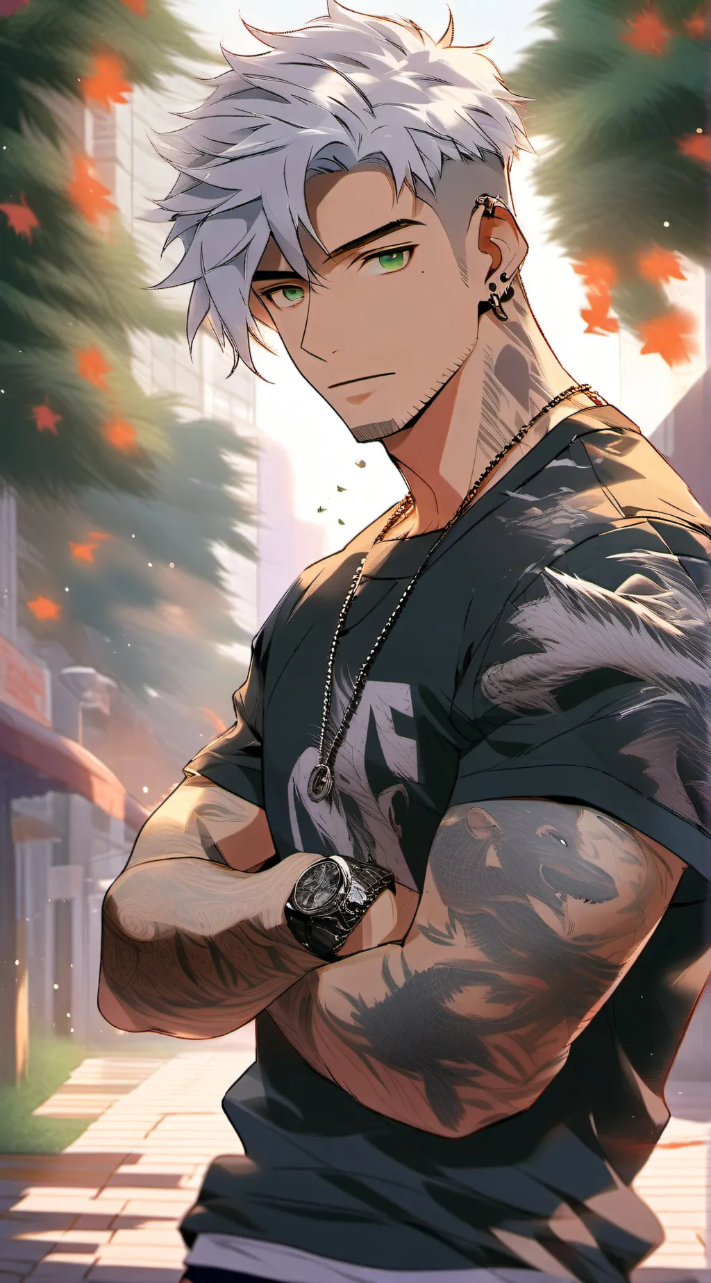 ai character: Asher background