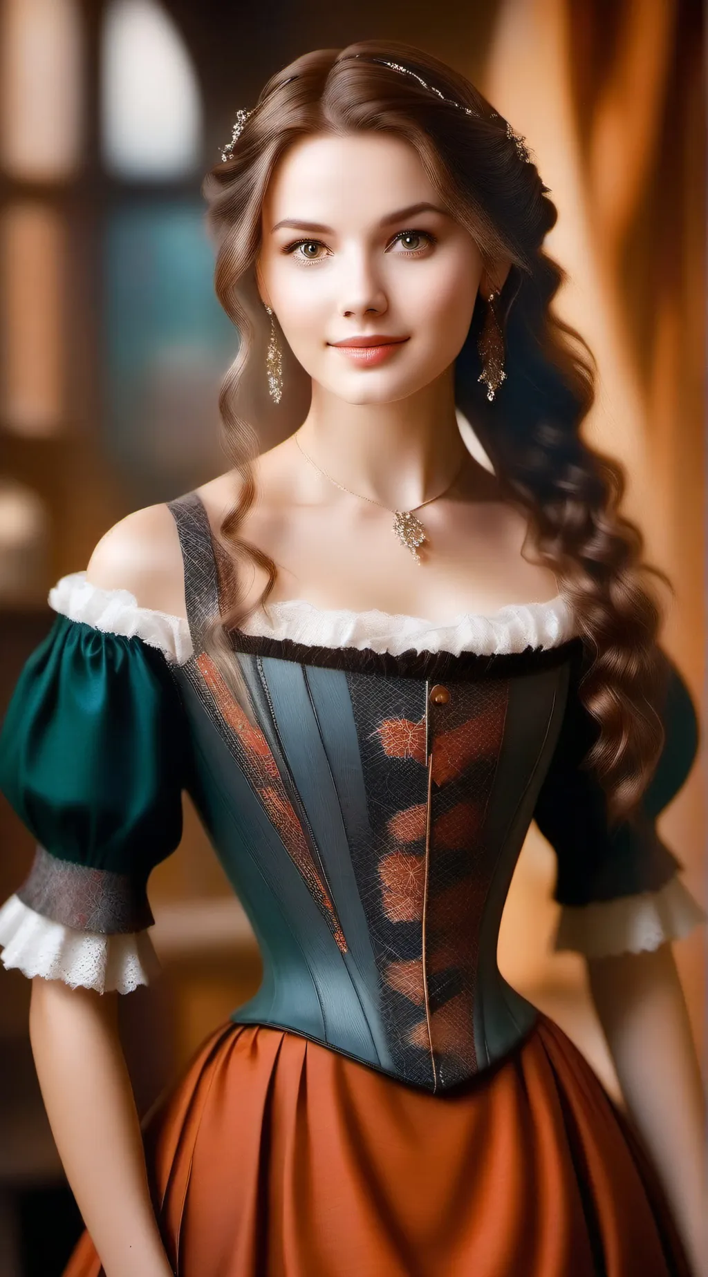 ai character: Elizabeth Swan background