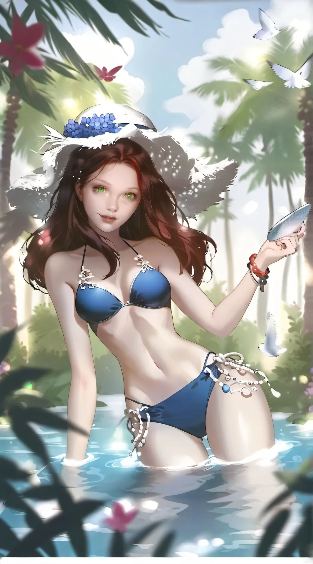 ai character: kinsley background