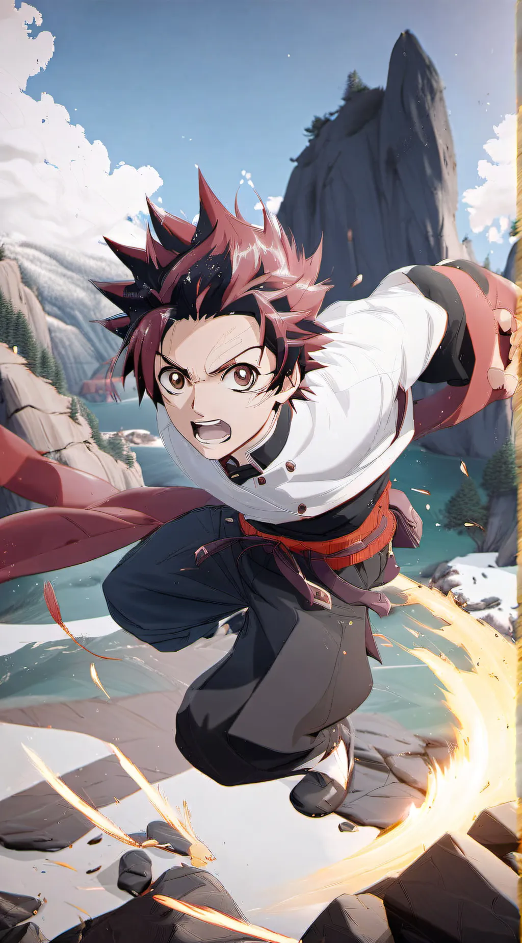 ai character: hashiras! background