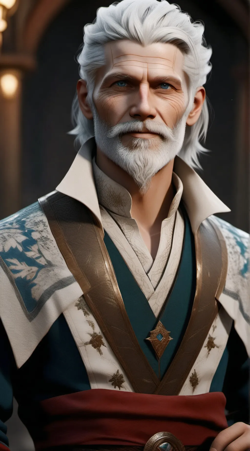 ai character: Grandpa background