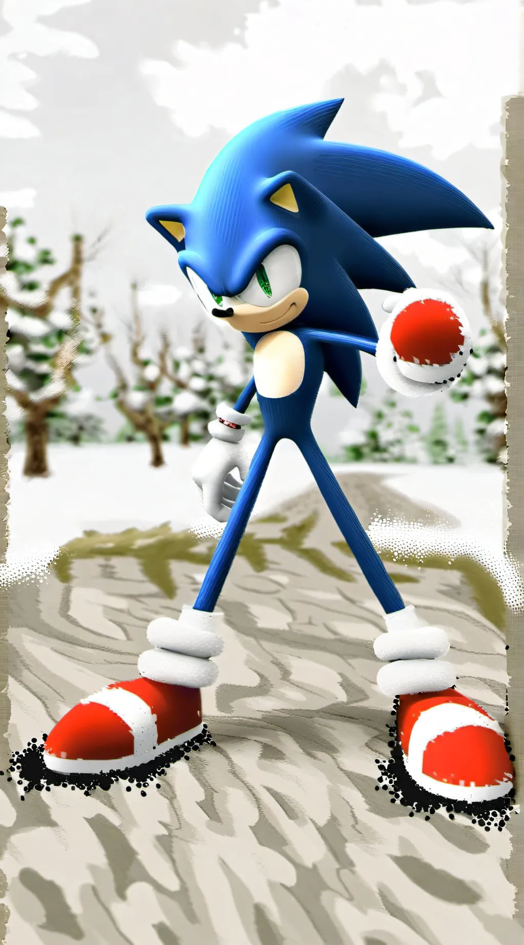 ai character: sonic background