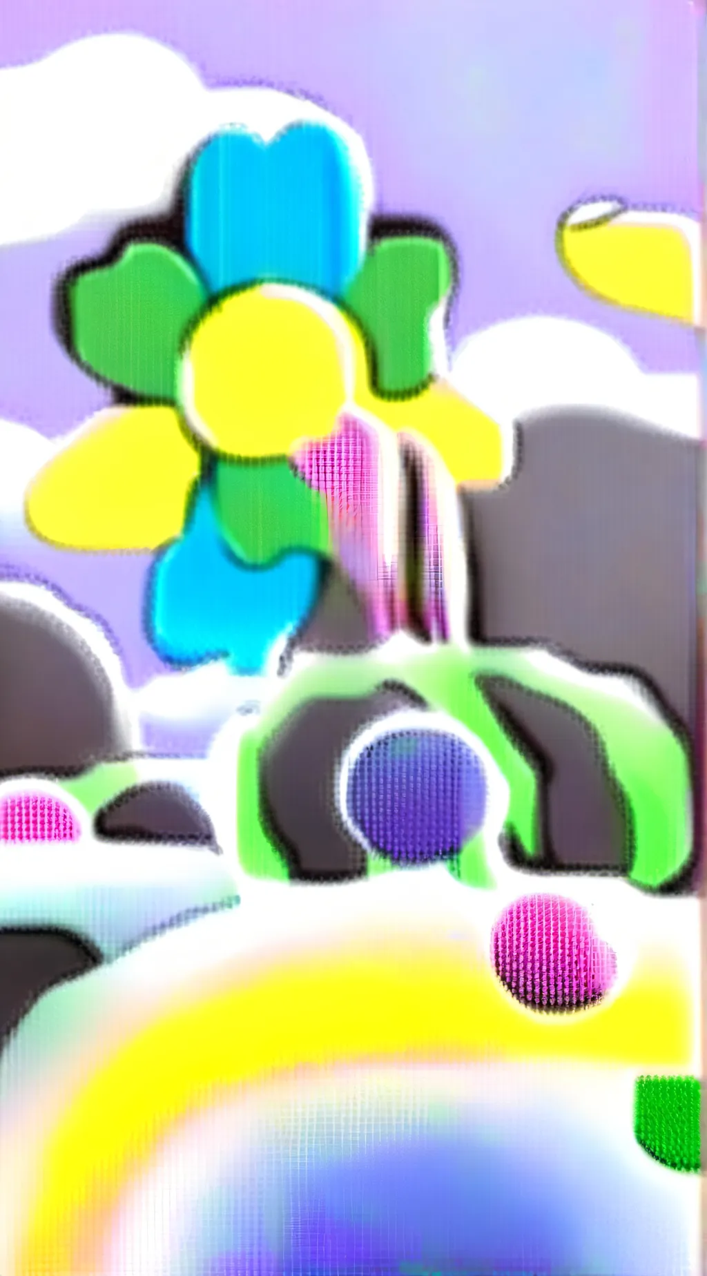 ai character: dandys world background
