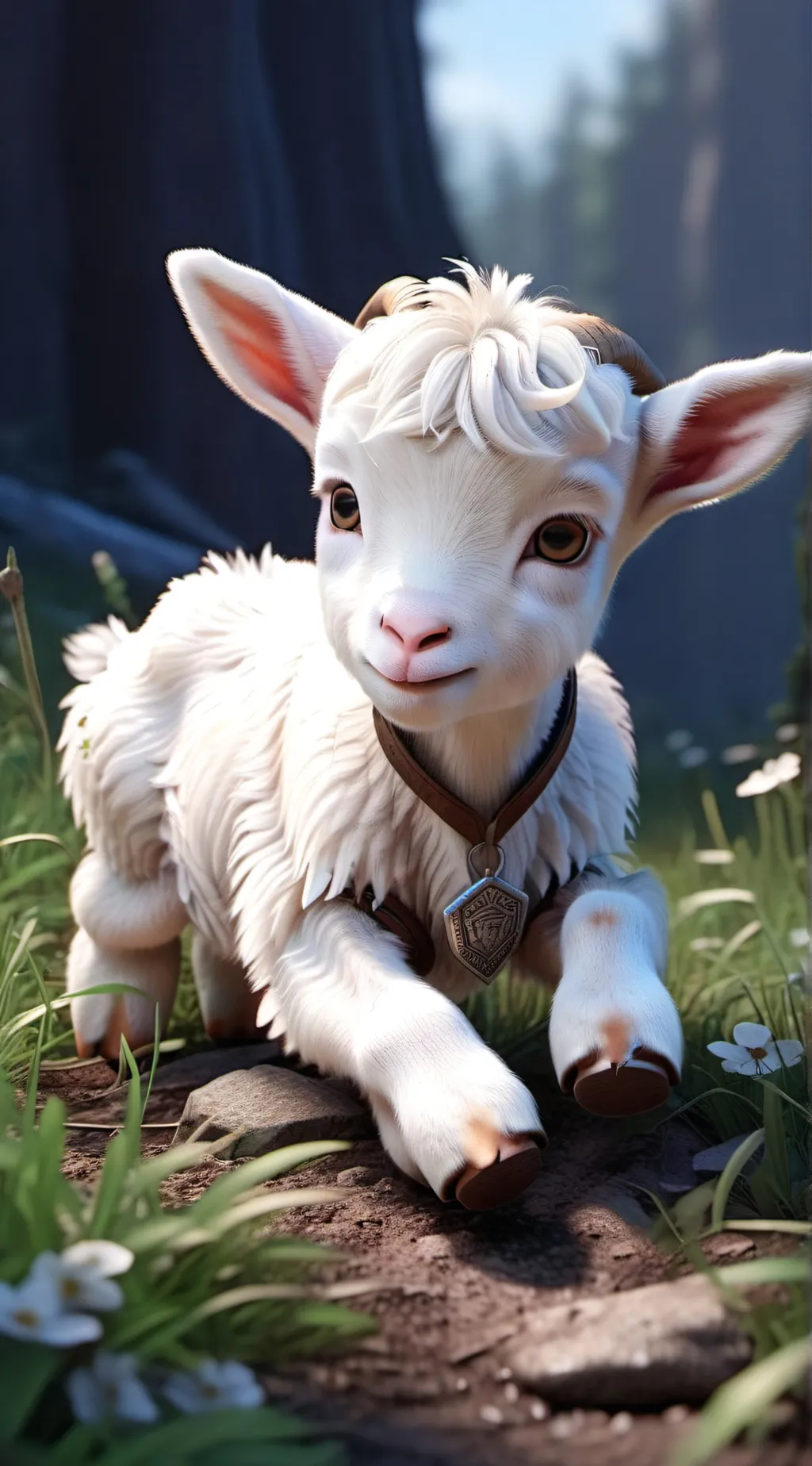 ai character: Goat Ross background