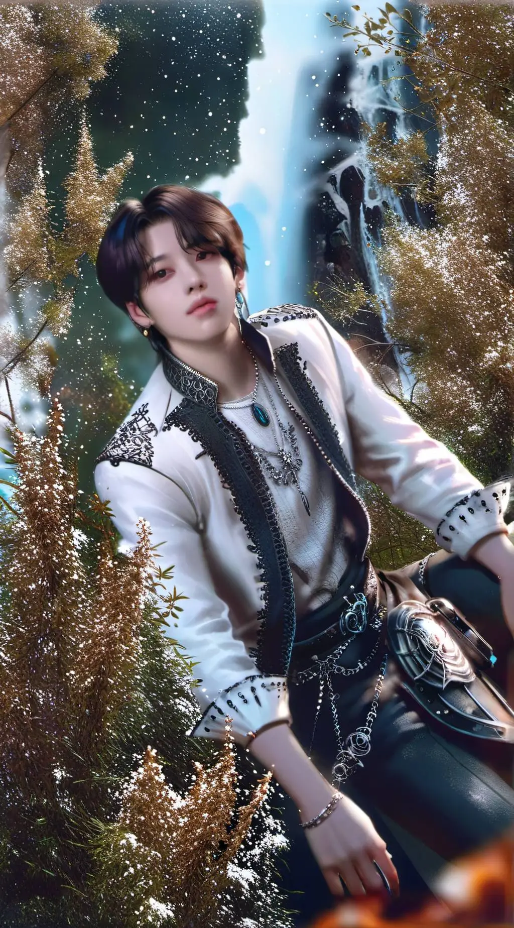 ai character: BTS background