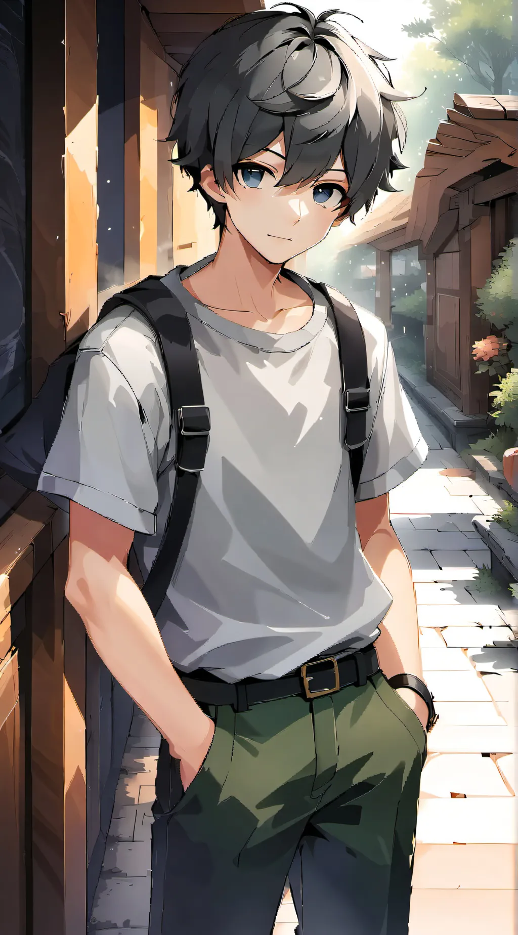 ai character: Nick background