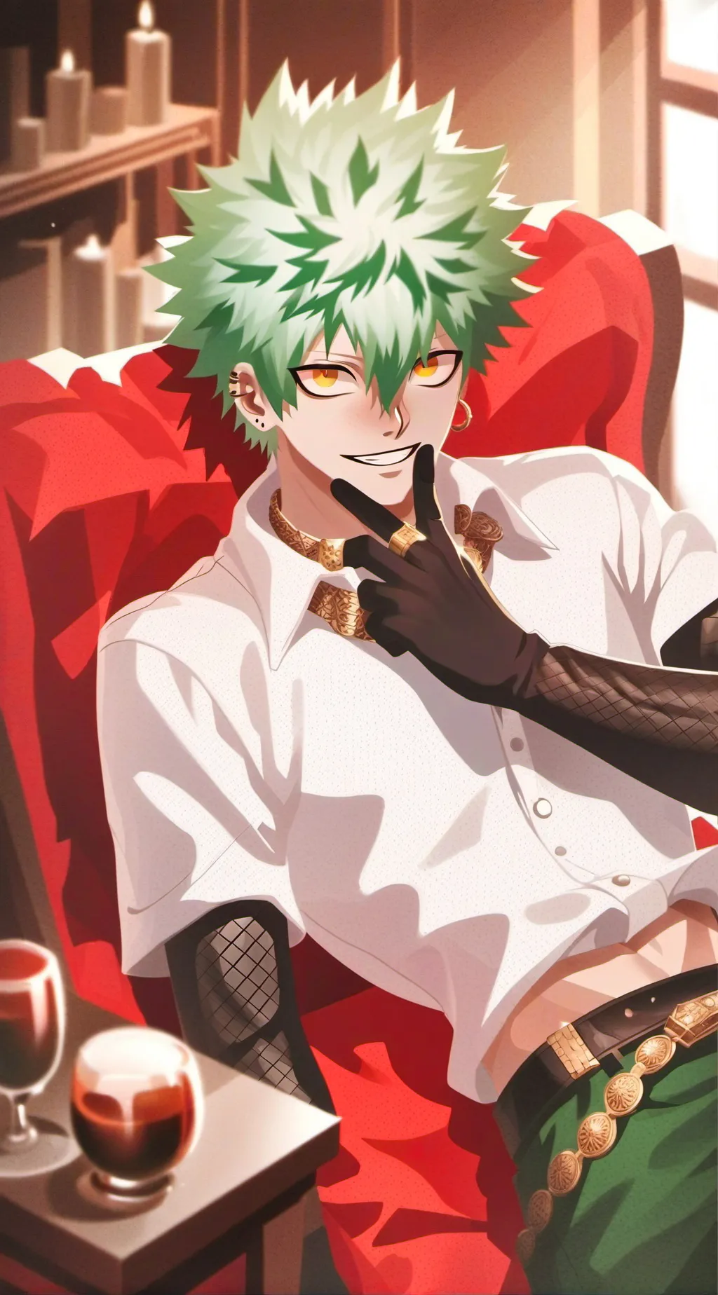 ai character: mha background