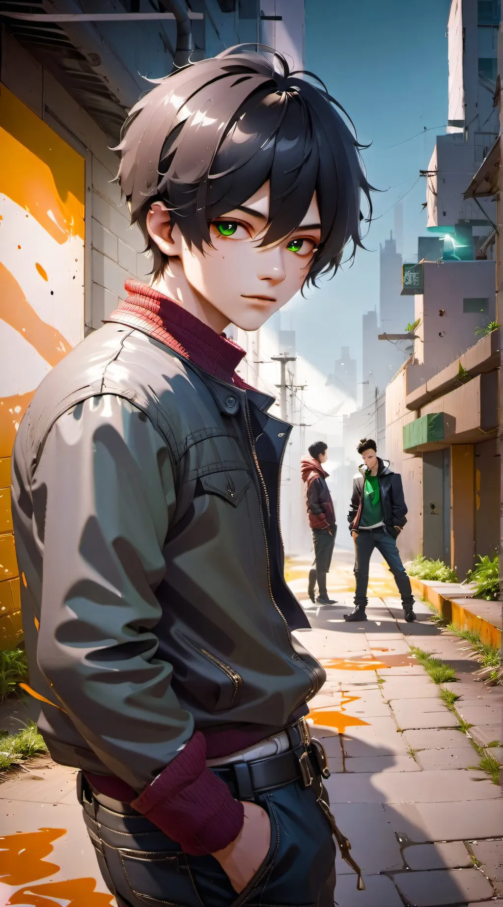 ai character: Oliver background