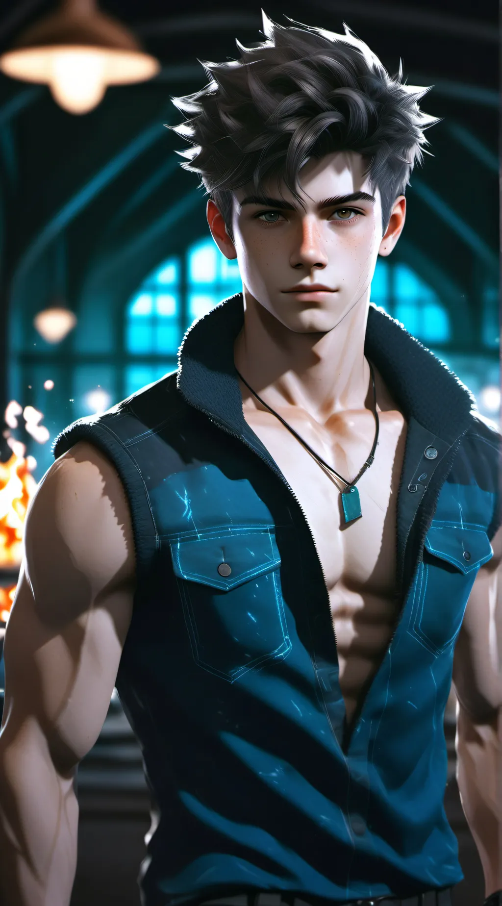 ai character: A prince’s bride background