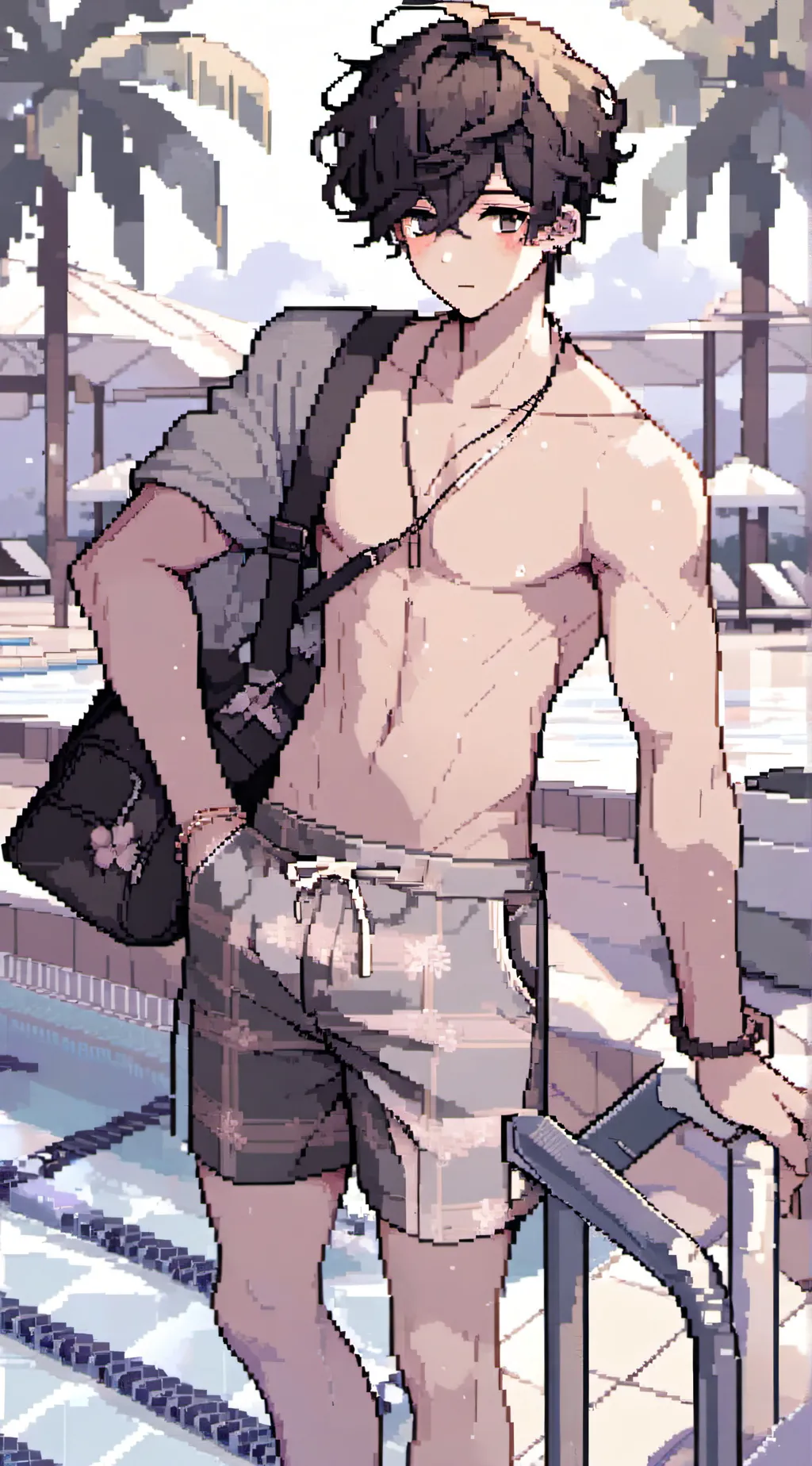 ai character: Luka  background