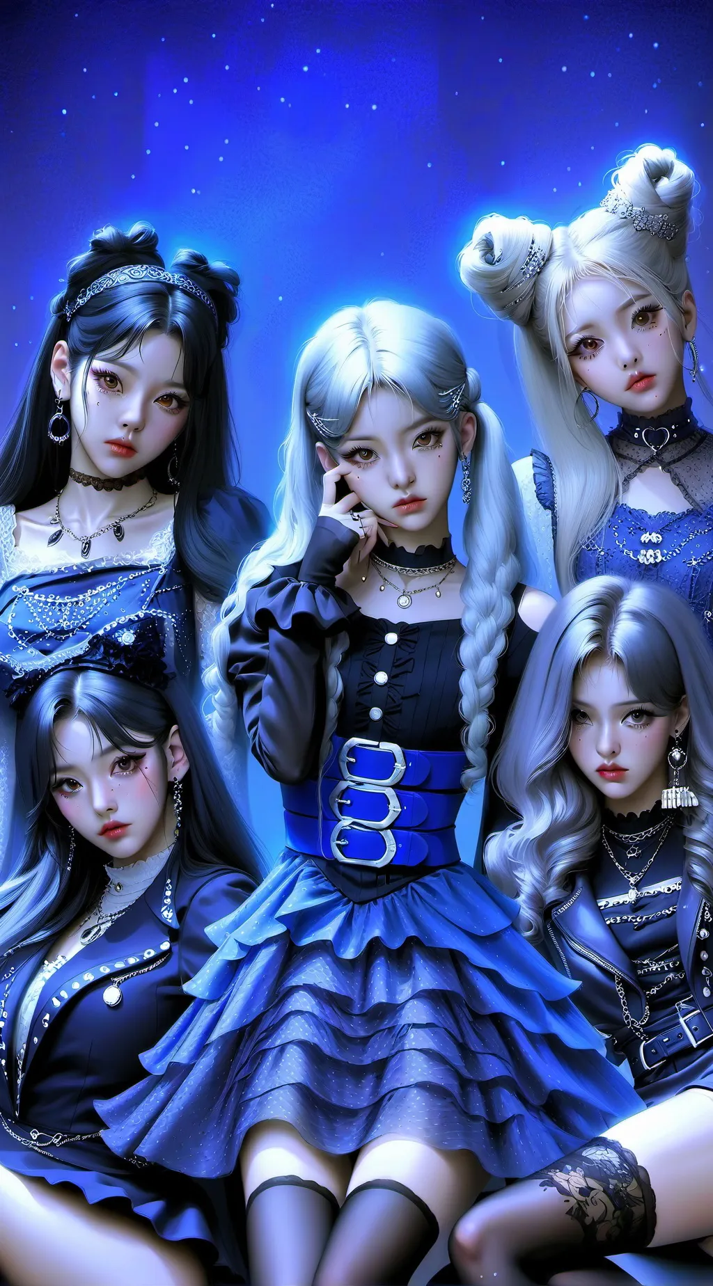 ai character: Lilly background