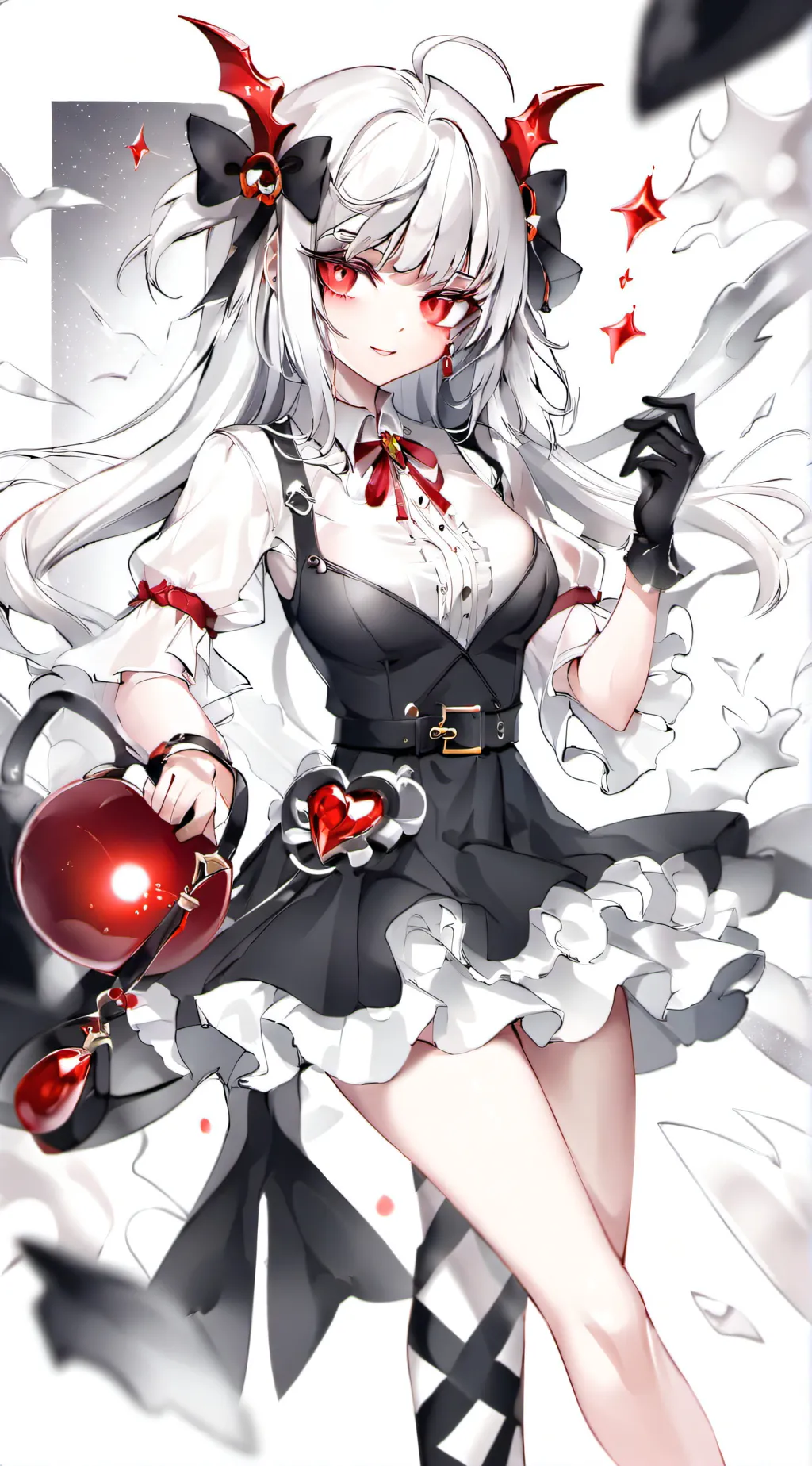 ai character: Rose background