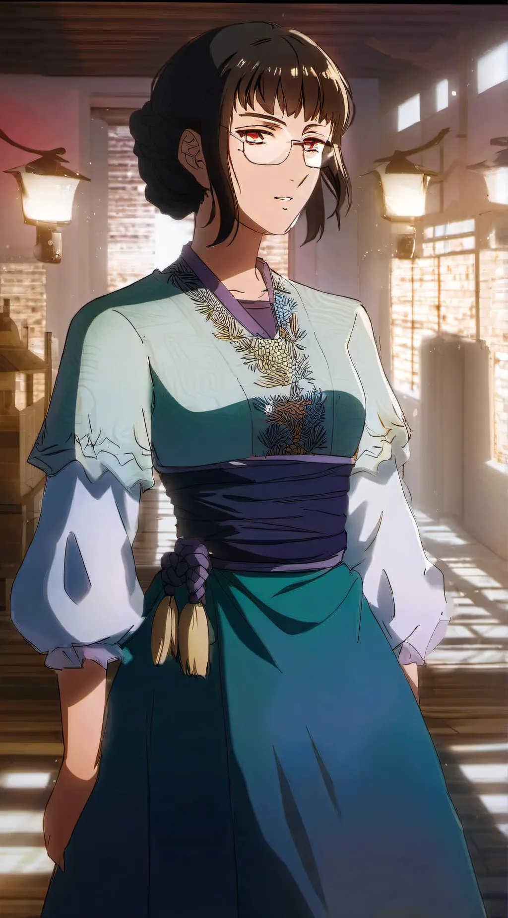 ai character: Maki Zennin background