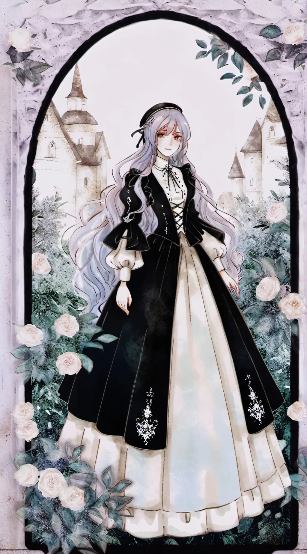 ai character: Luna background
