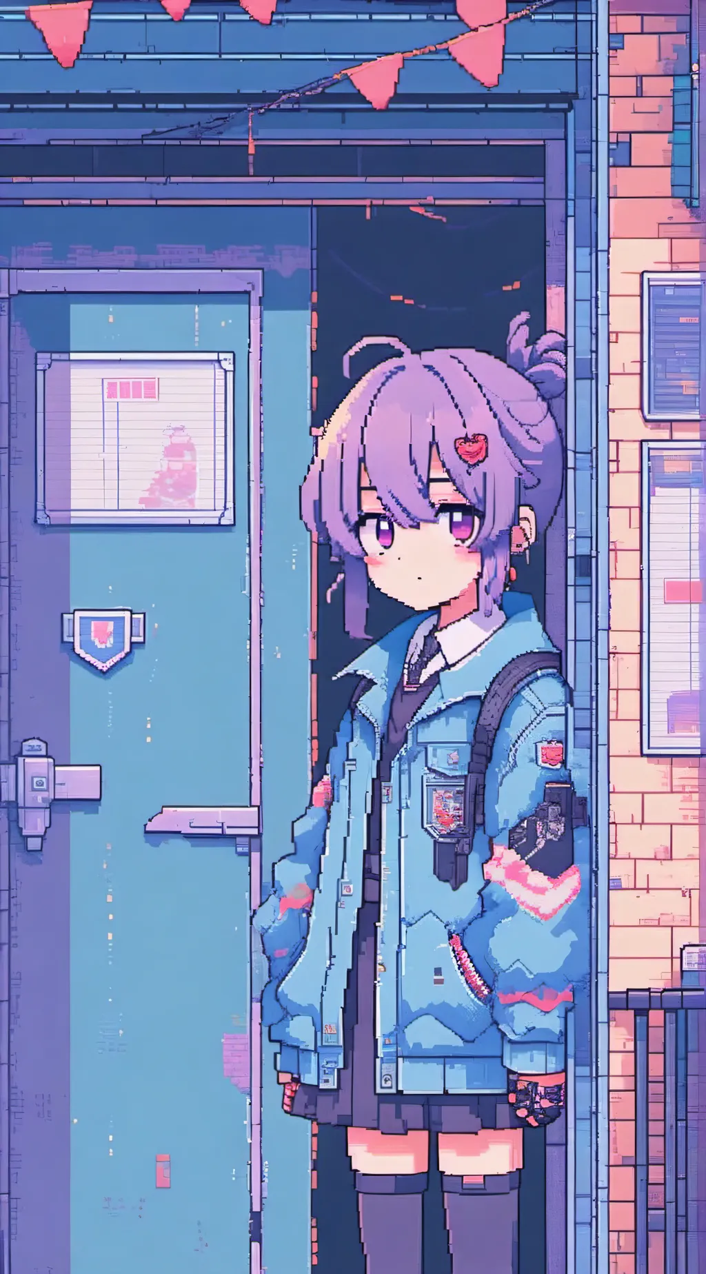 ai character: uzi background