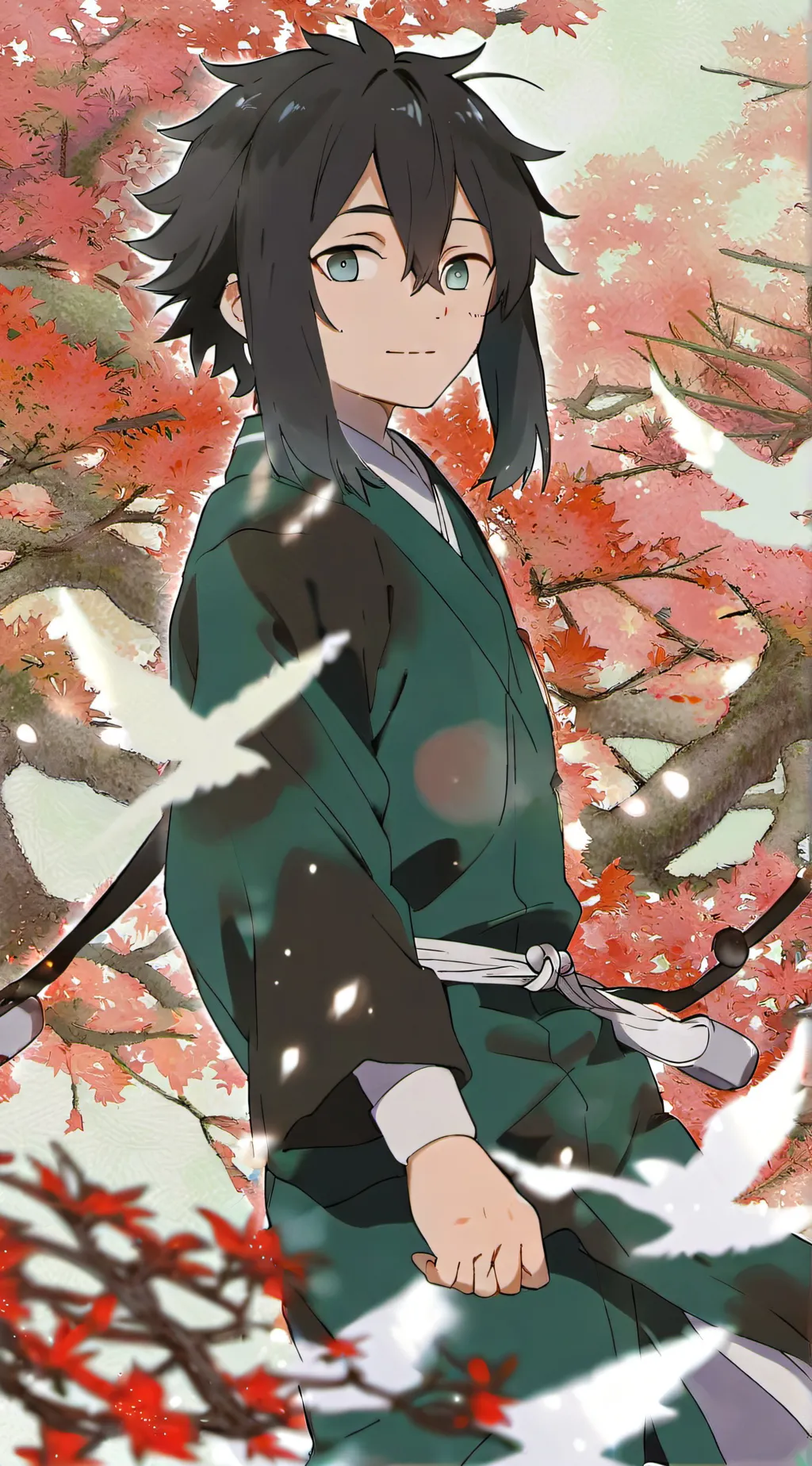 ai character: Demon slayer background