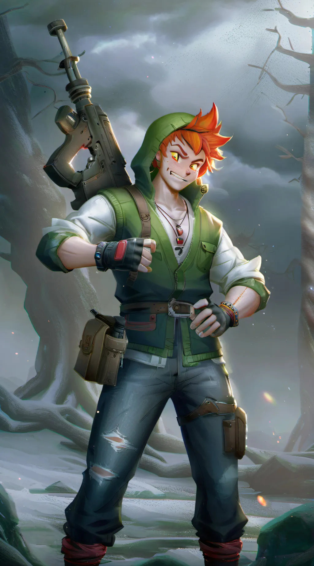 ai character: Pico background