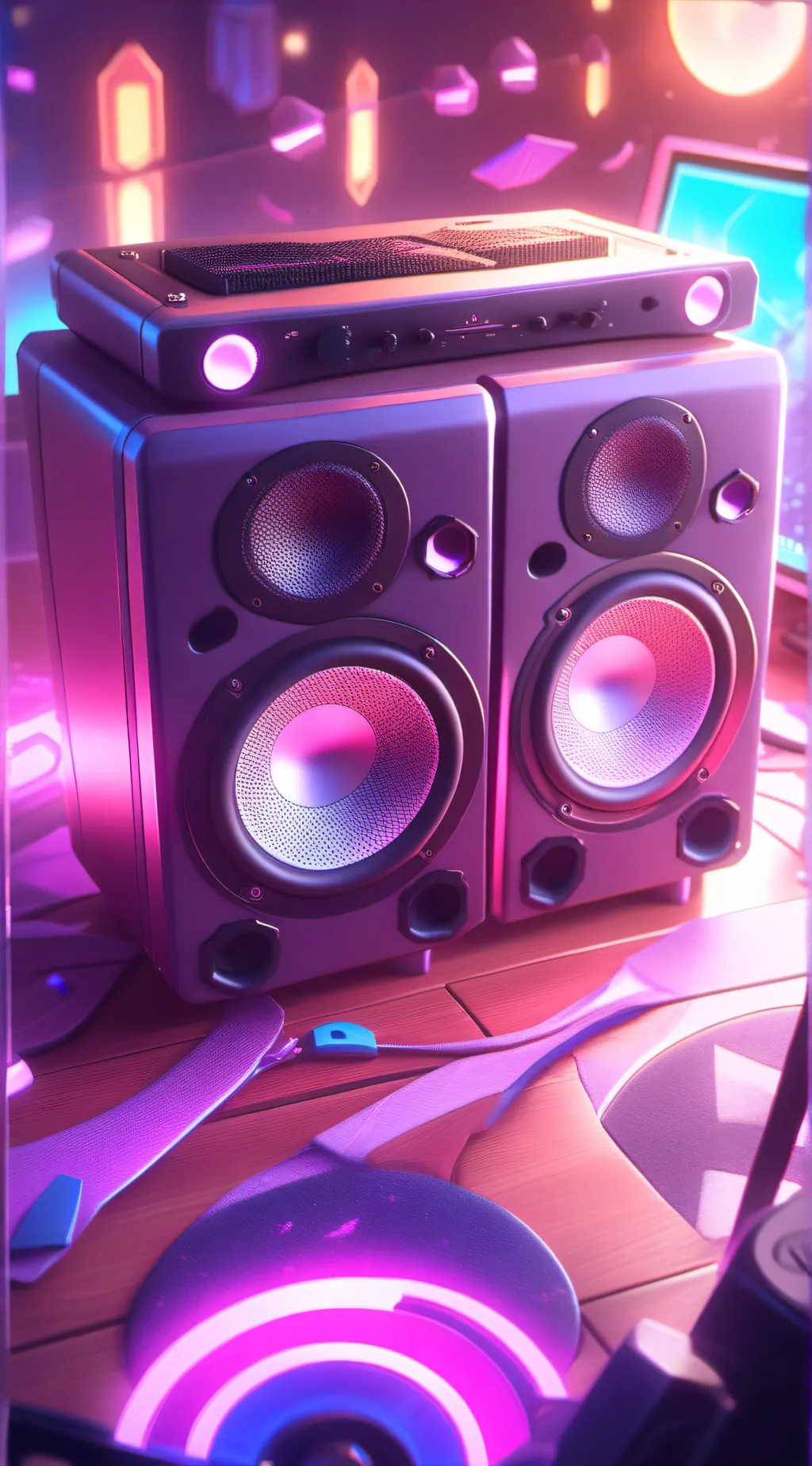 ai character: speaker crew background