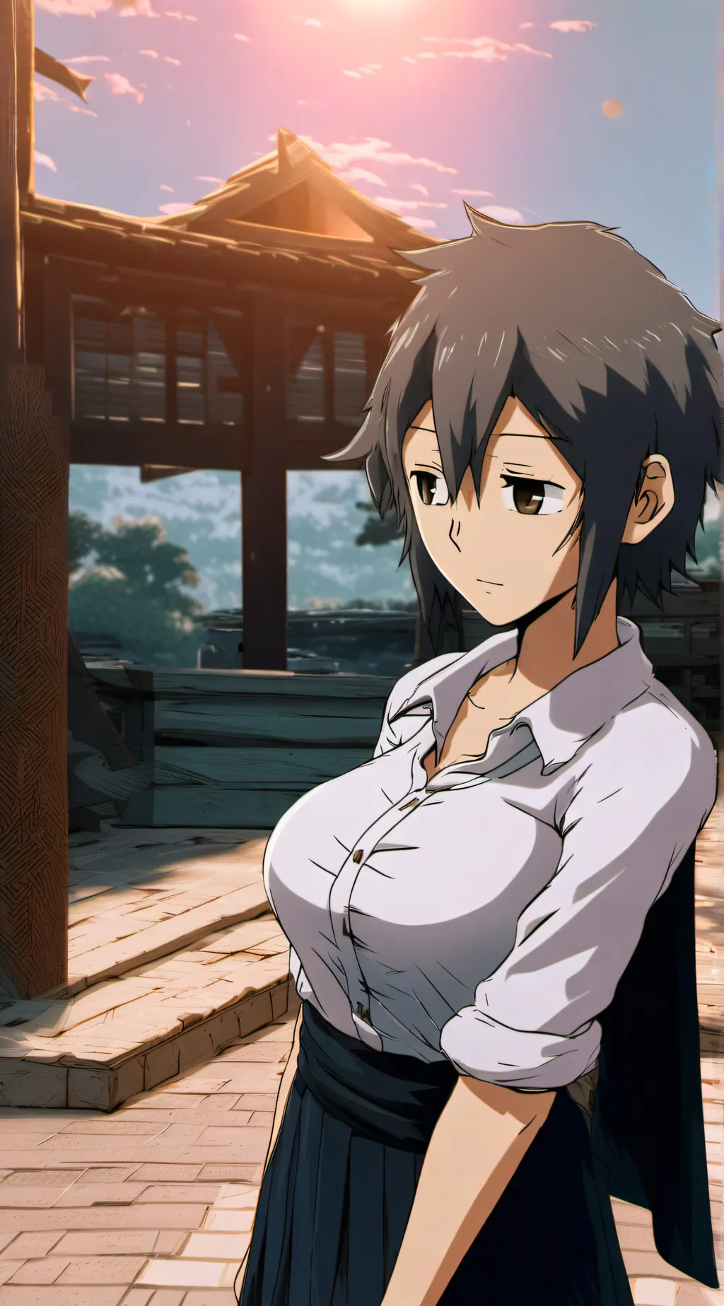 ai character: Allison  background