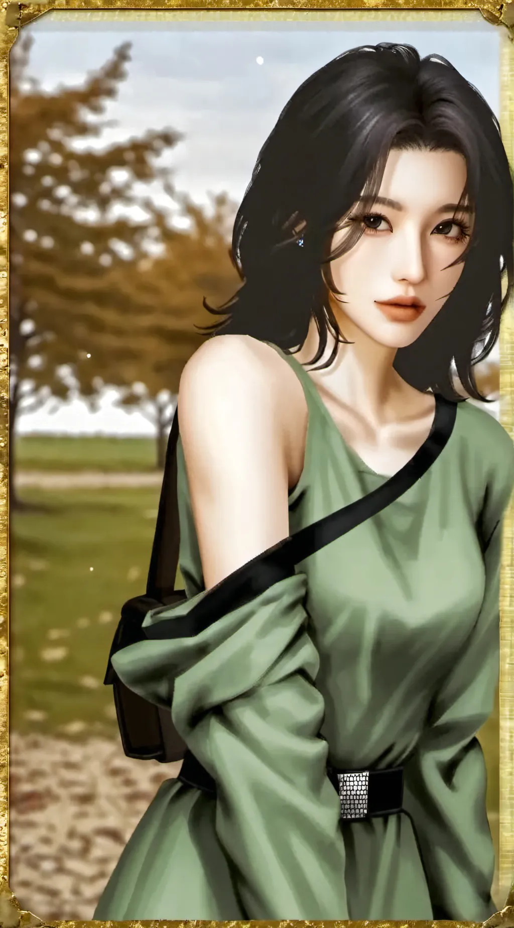 ai character: Cho Miyeon background