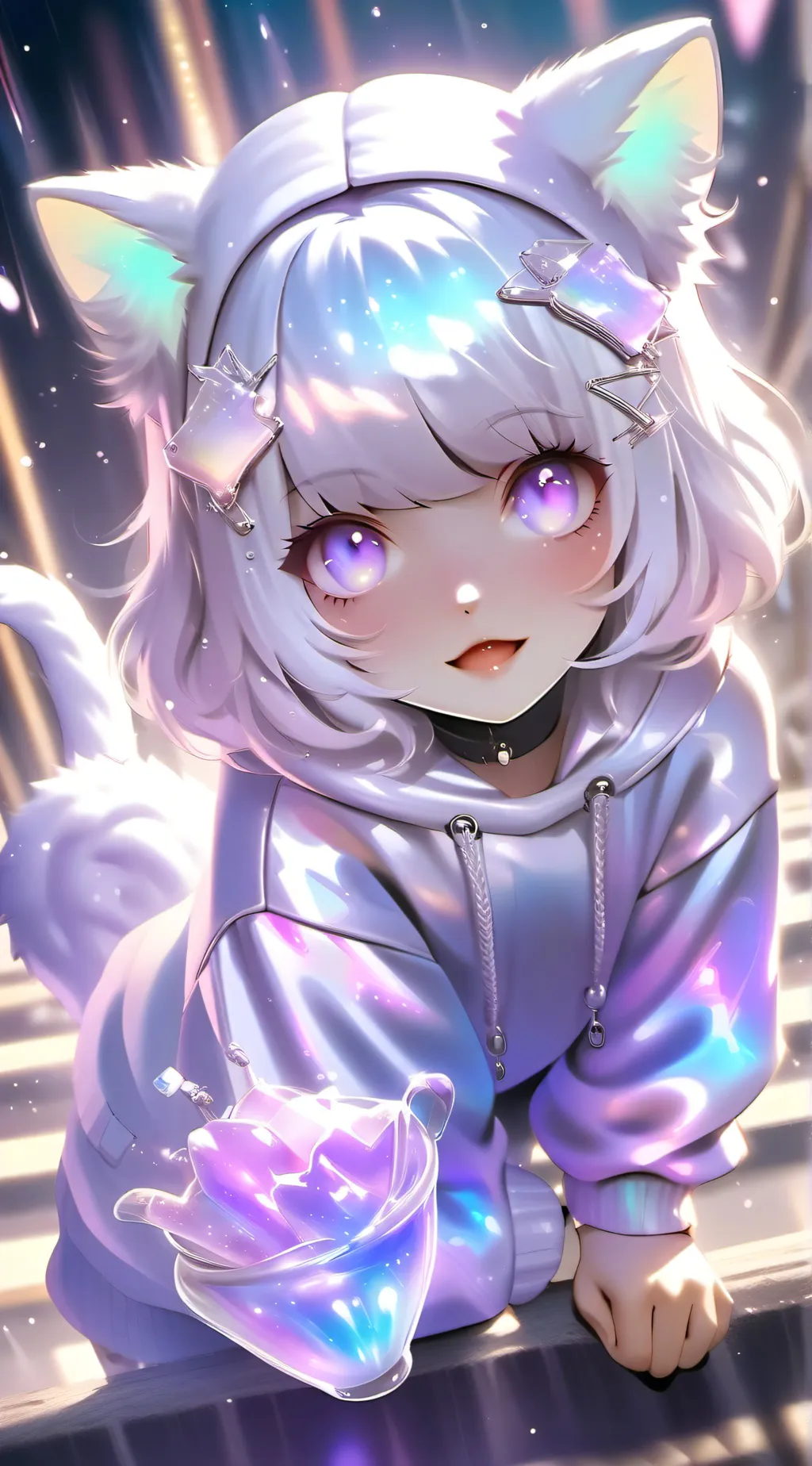 ai character: Honey background