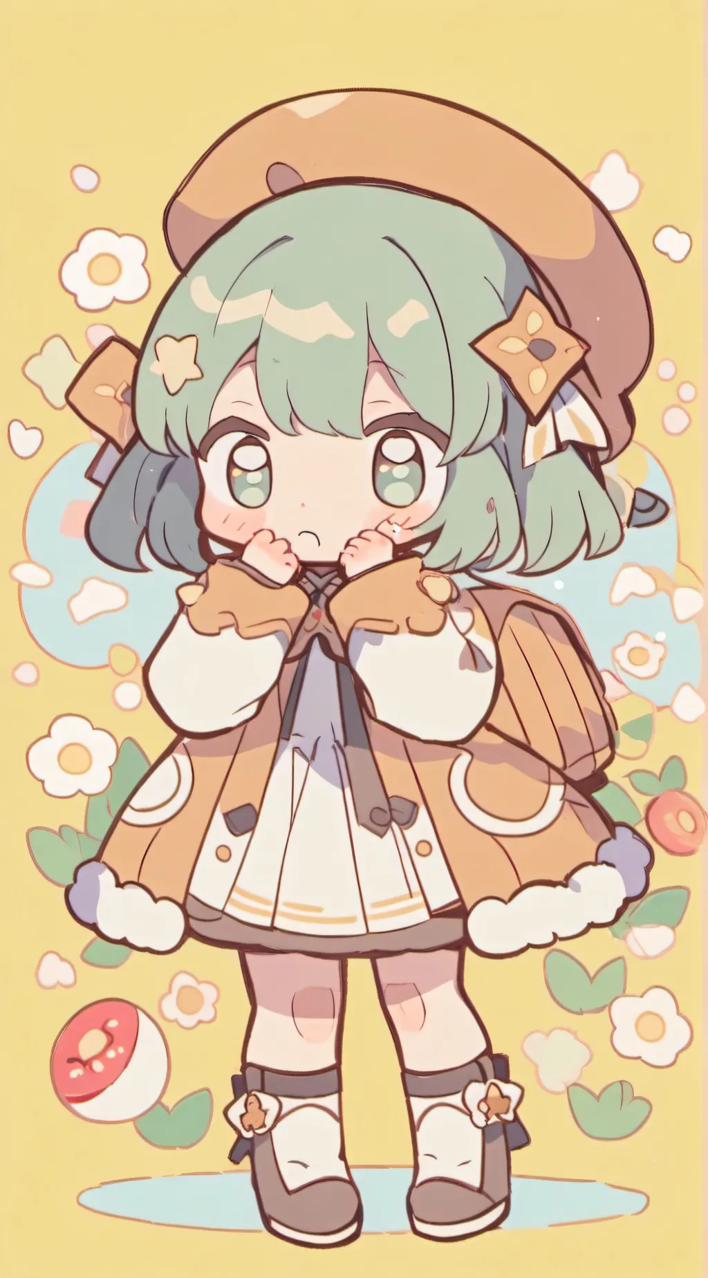 ai character: dieing background