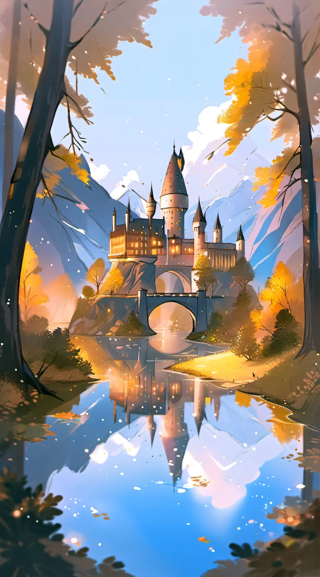 ai character: Harry Potter  background