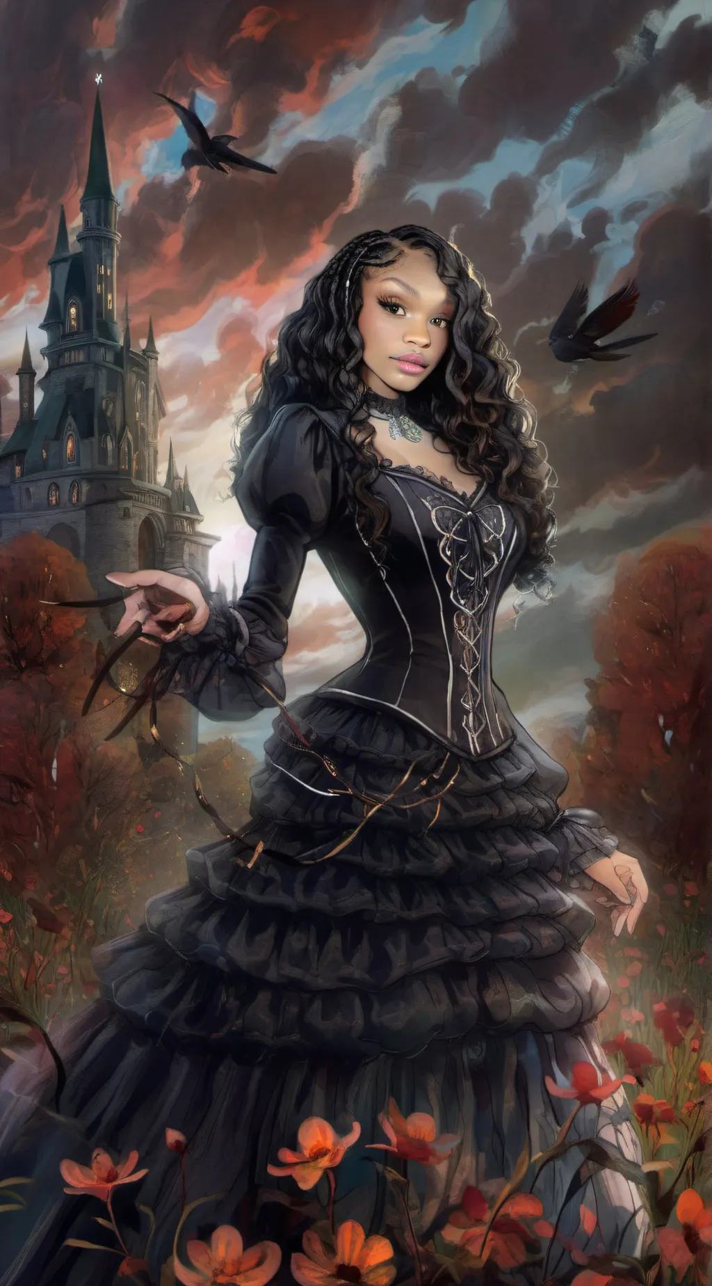 ai character: Ava background