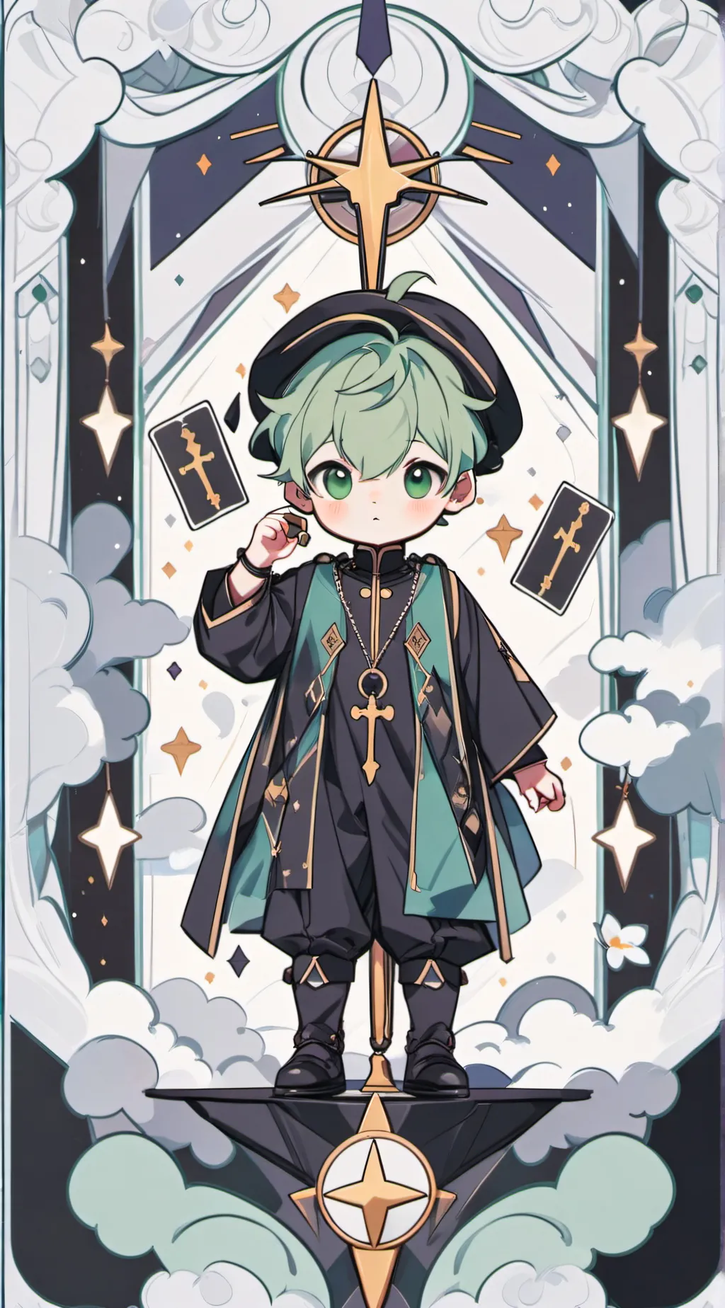 ai character: Baby background