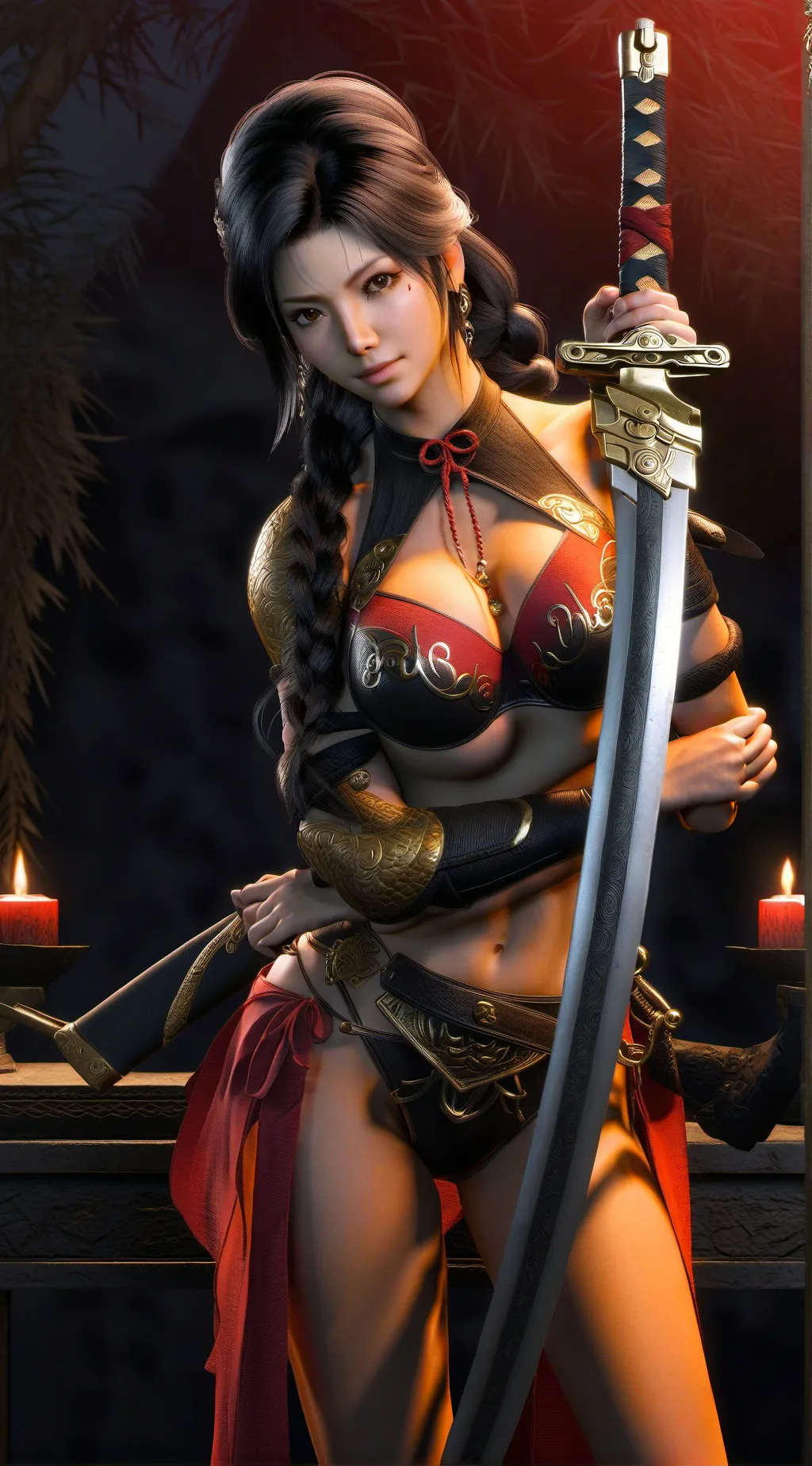 ai character: Rose background