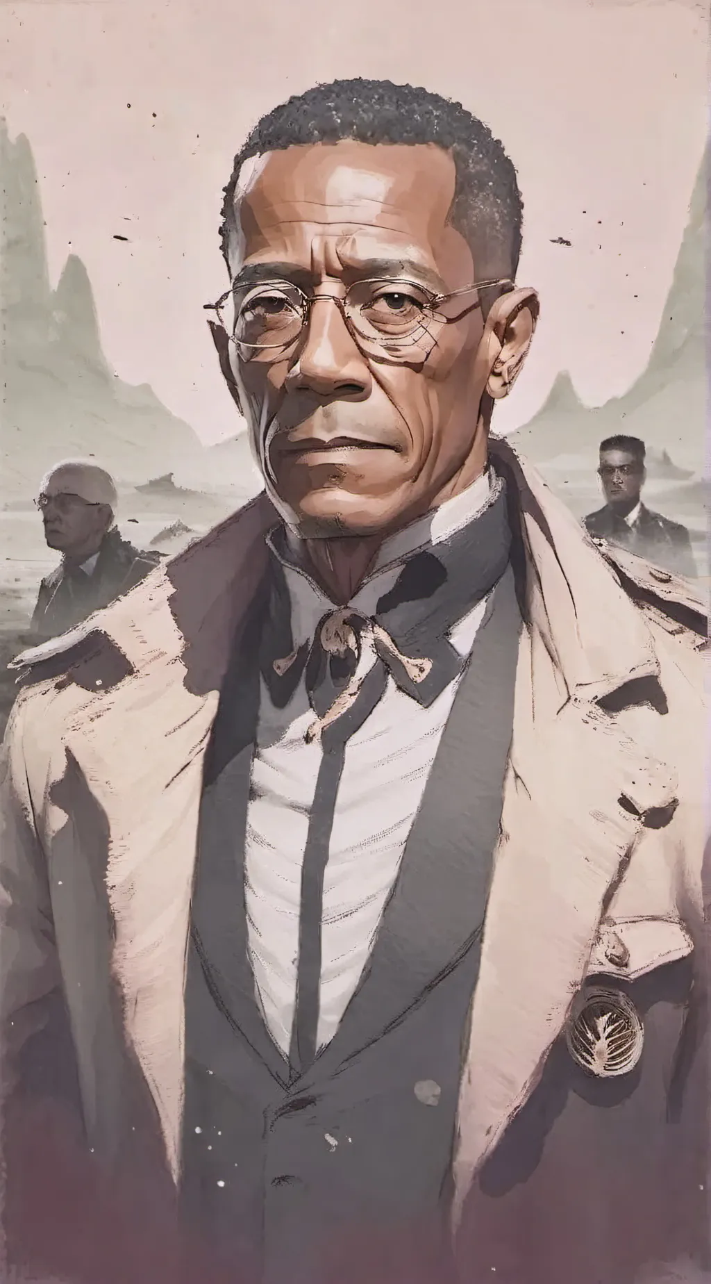 ai character: Gustavo fring background