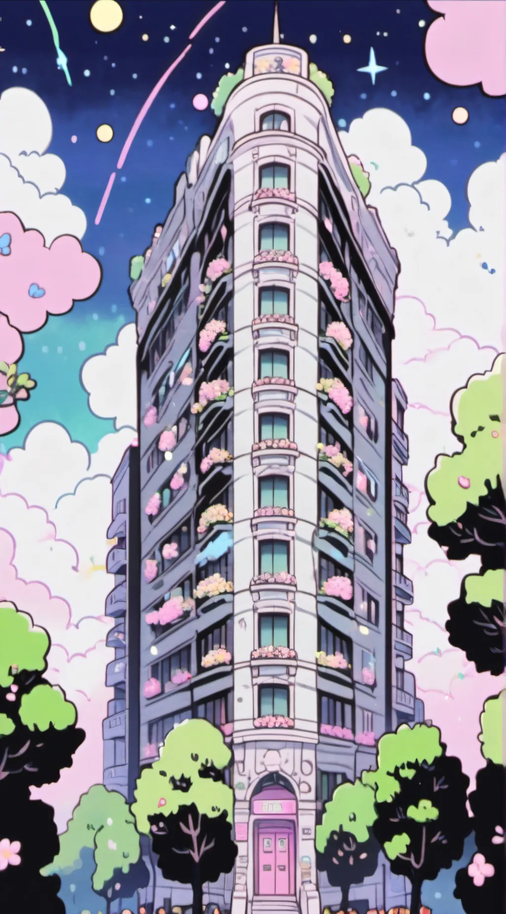 ai character: Mha!!! background