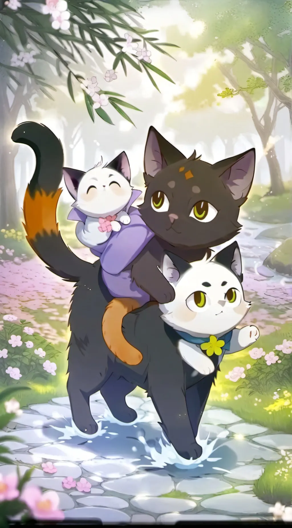 ai character: Lilly And Sofe background