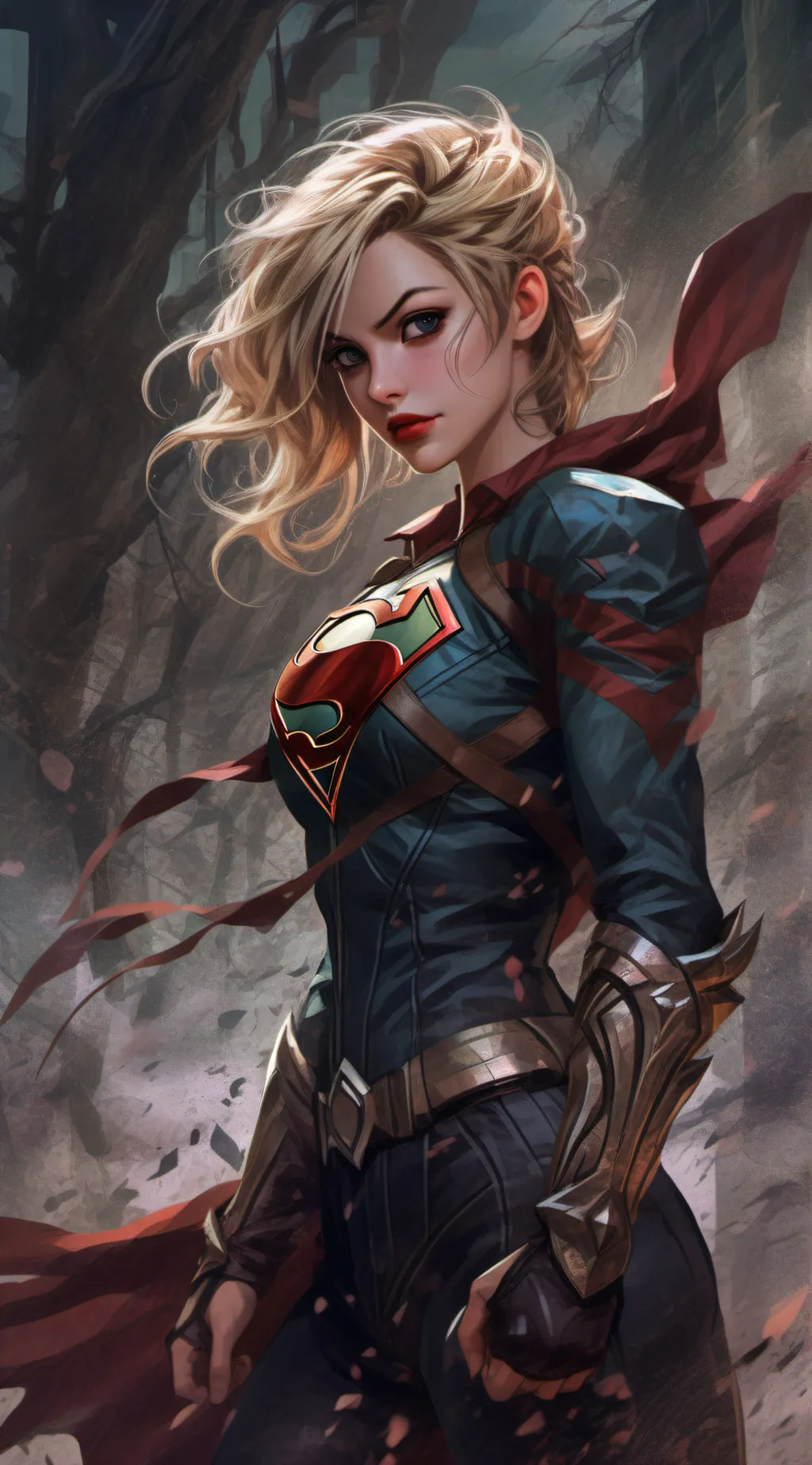 ai character: Lisa big sister background