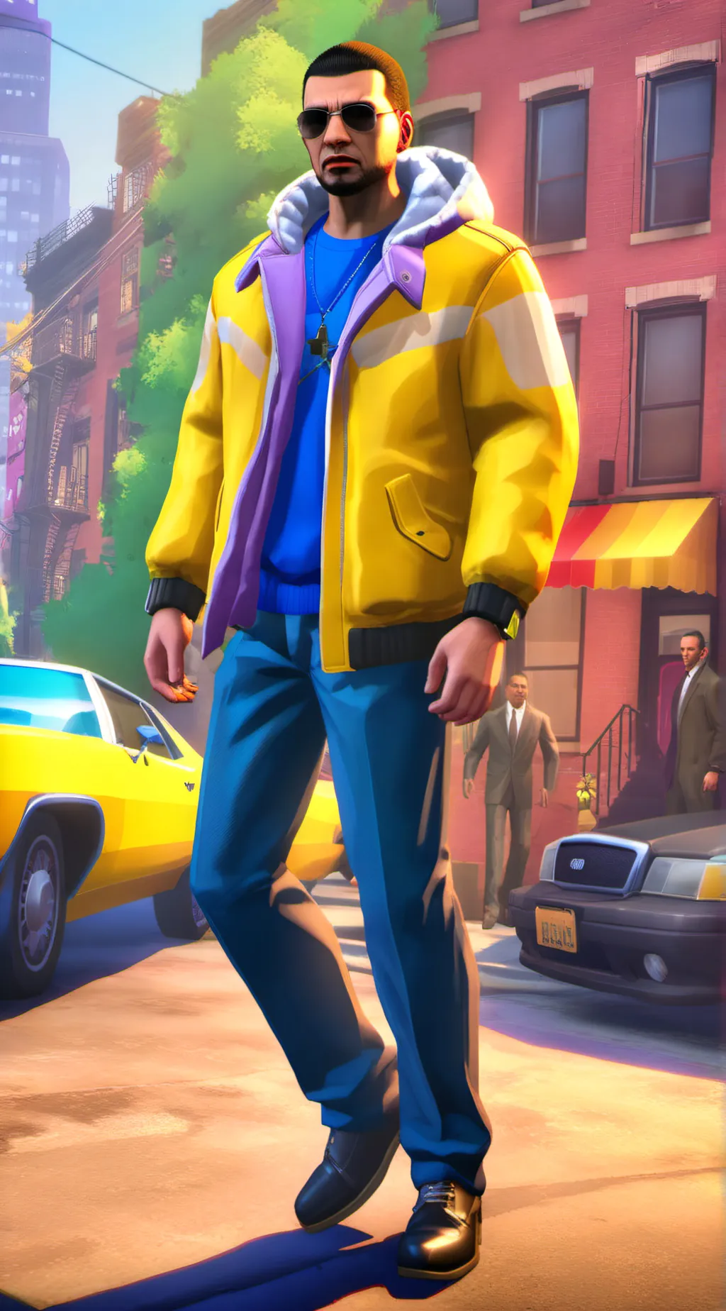 ai character: GTA IV: Talkie background