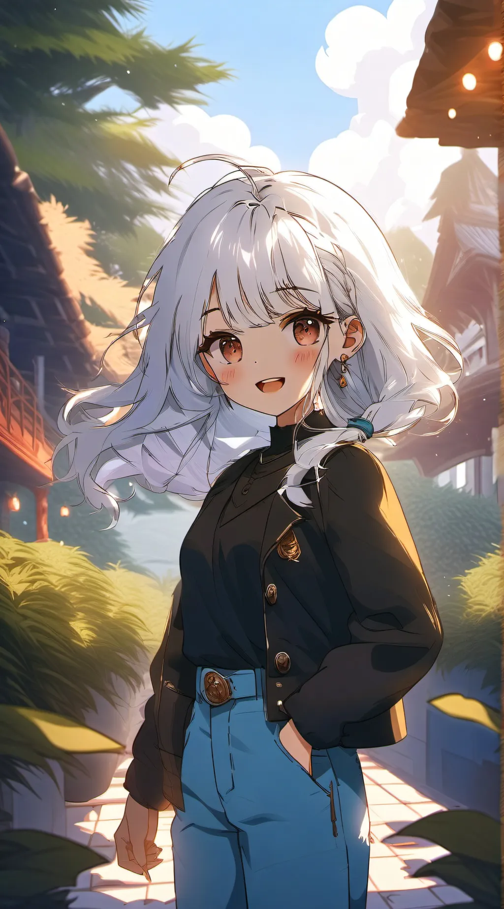 ai character: Jessica  background