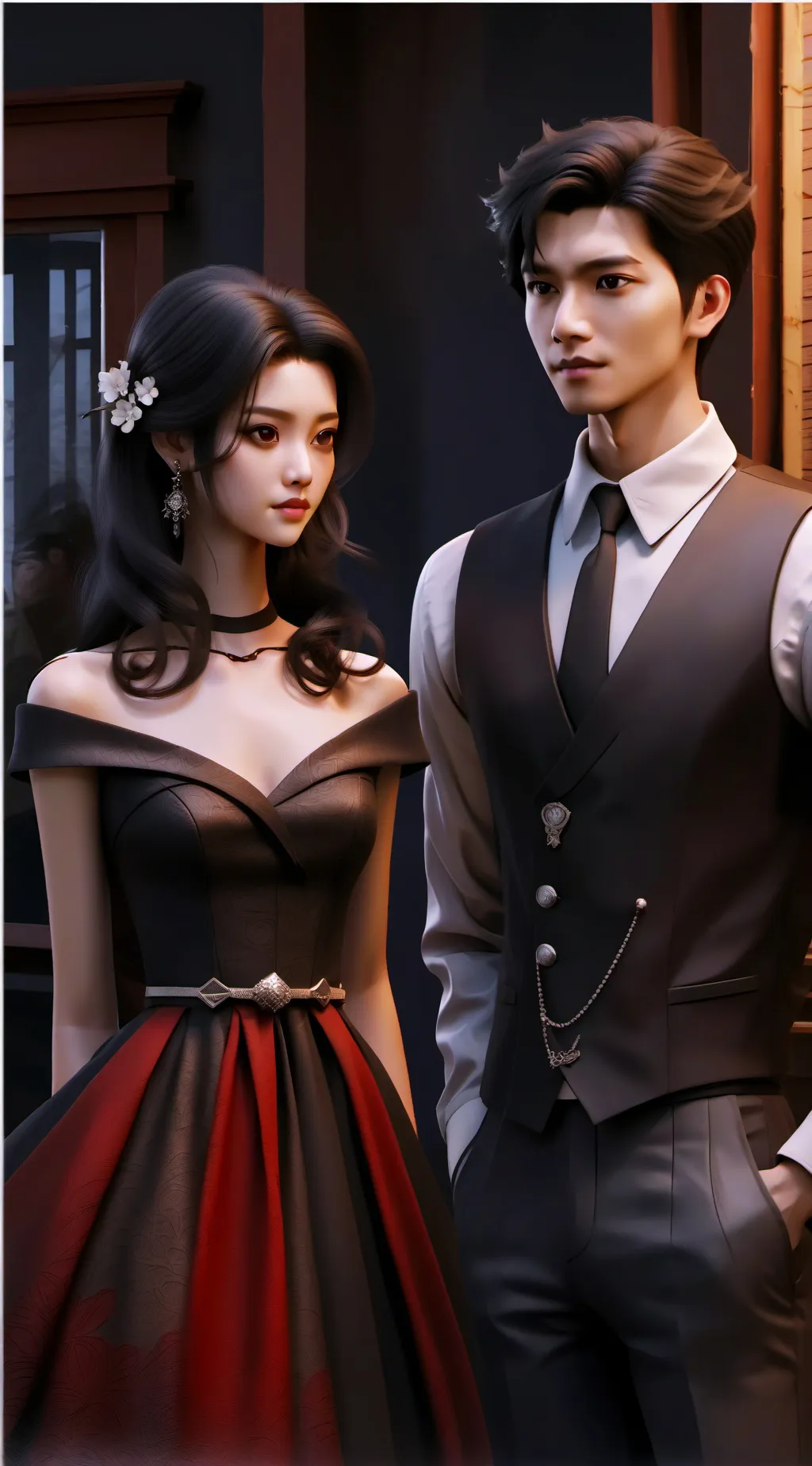 ai character: Jake and Kira background