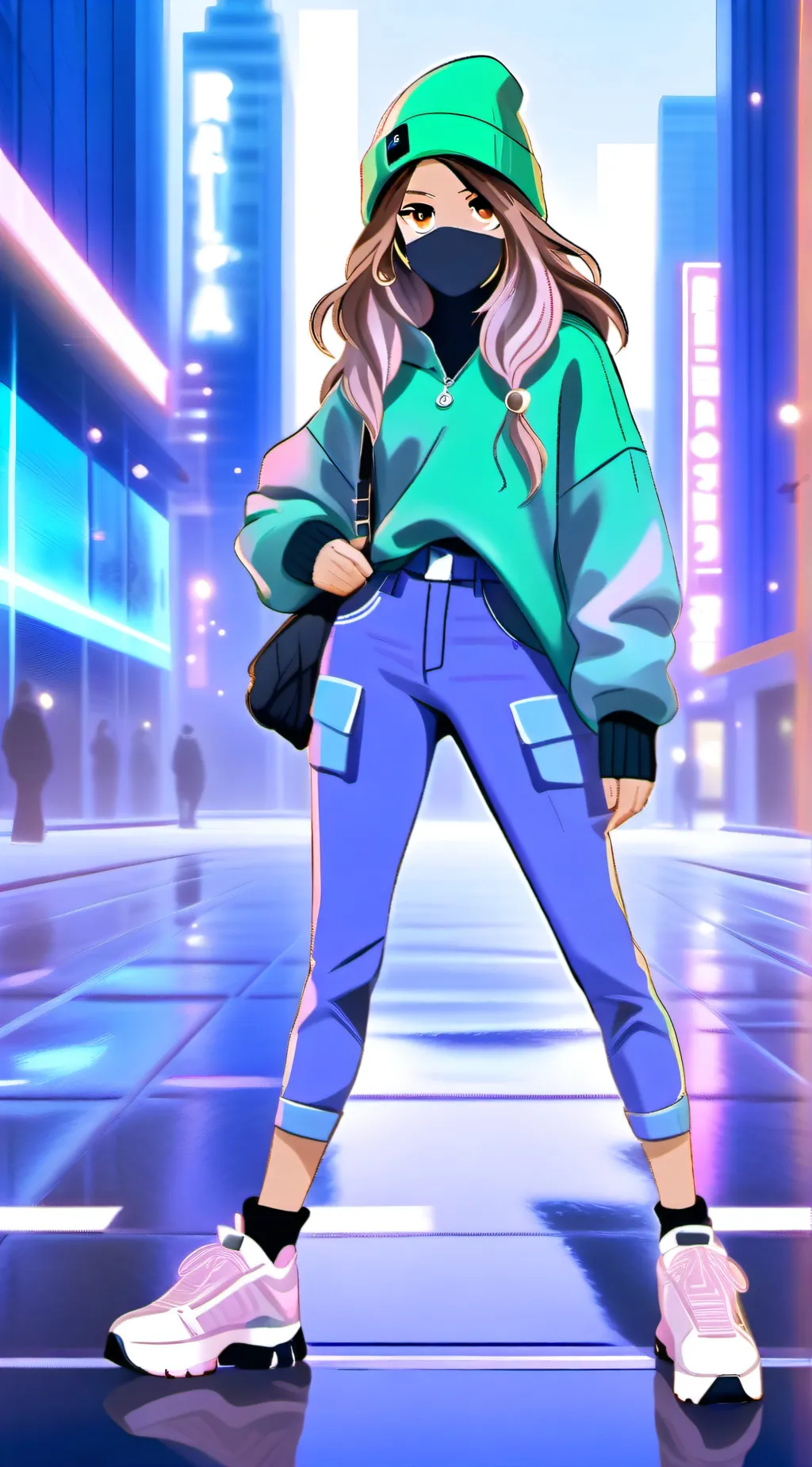 ai character: Alicia (Creator) background