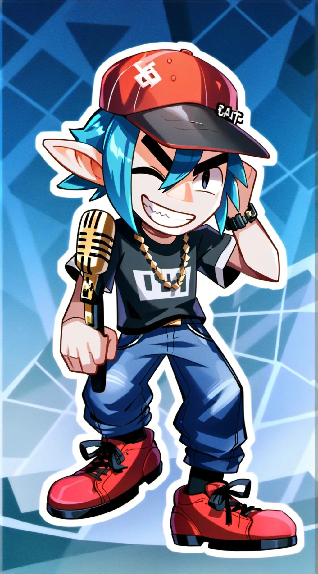 ai character: BF  background