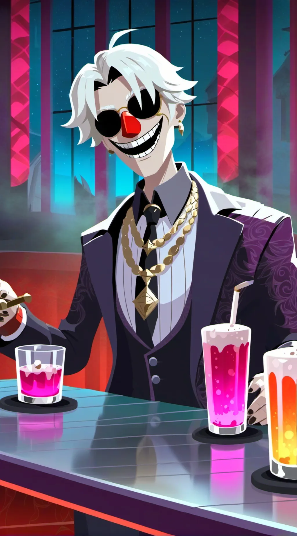 ai character: IDFK - background