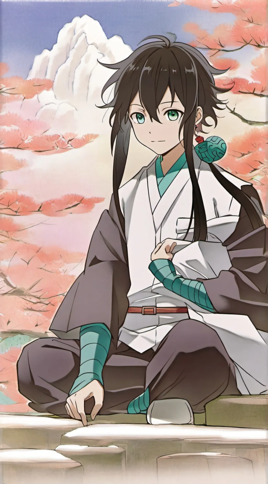 ai character: Muichiro background