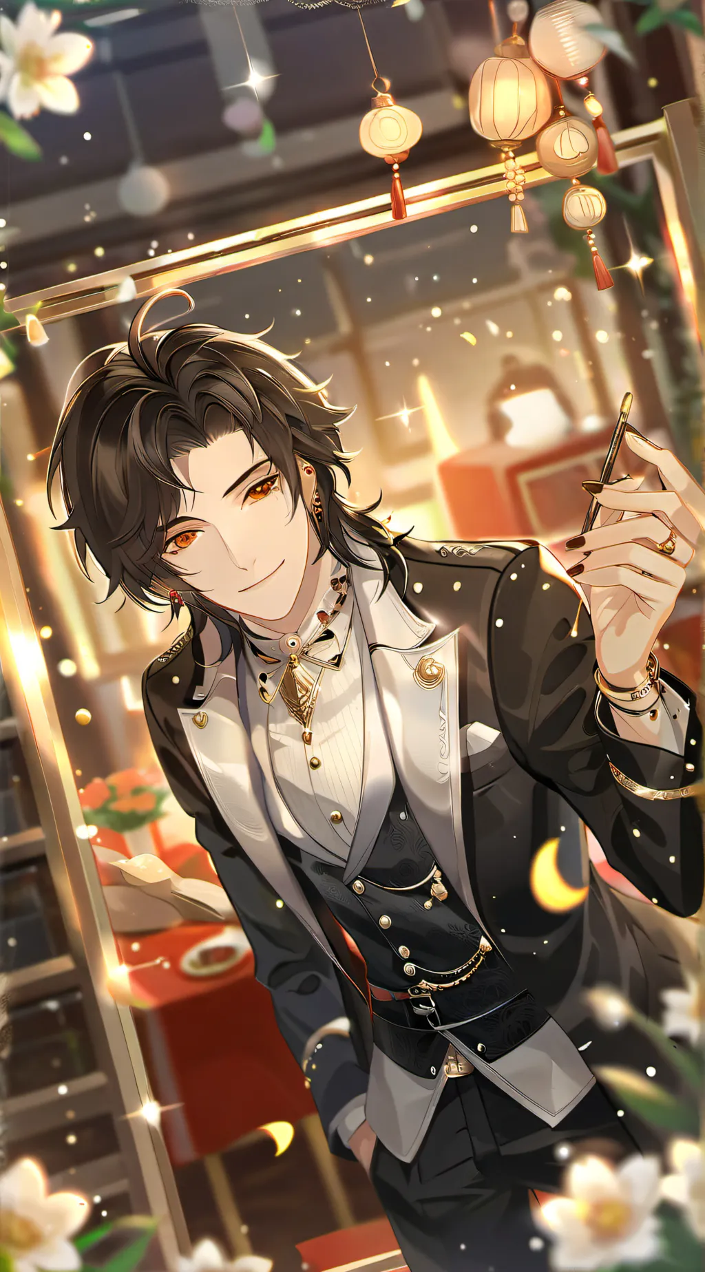 ai character: •°∆Mike∆•° background