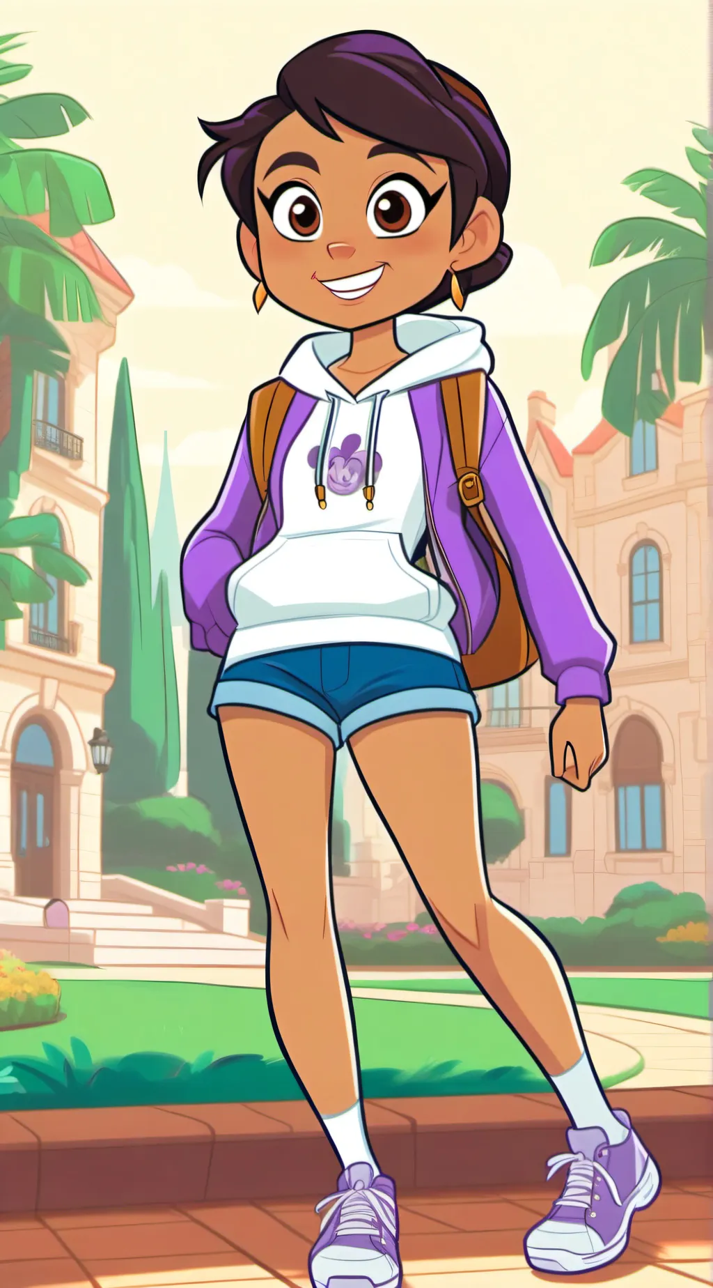 ai character: Luz noceda background