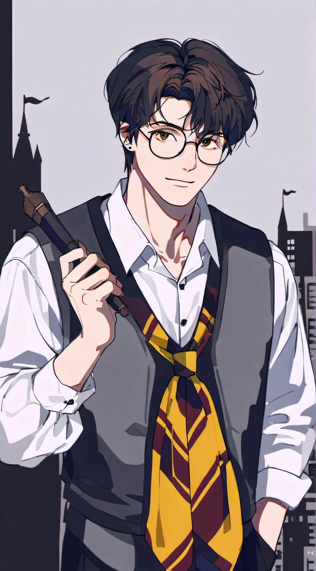 ai character: Drarry background