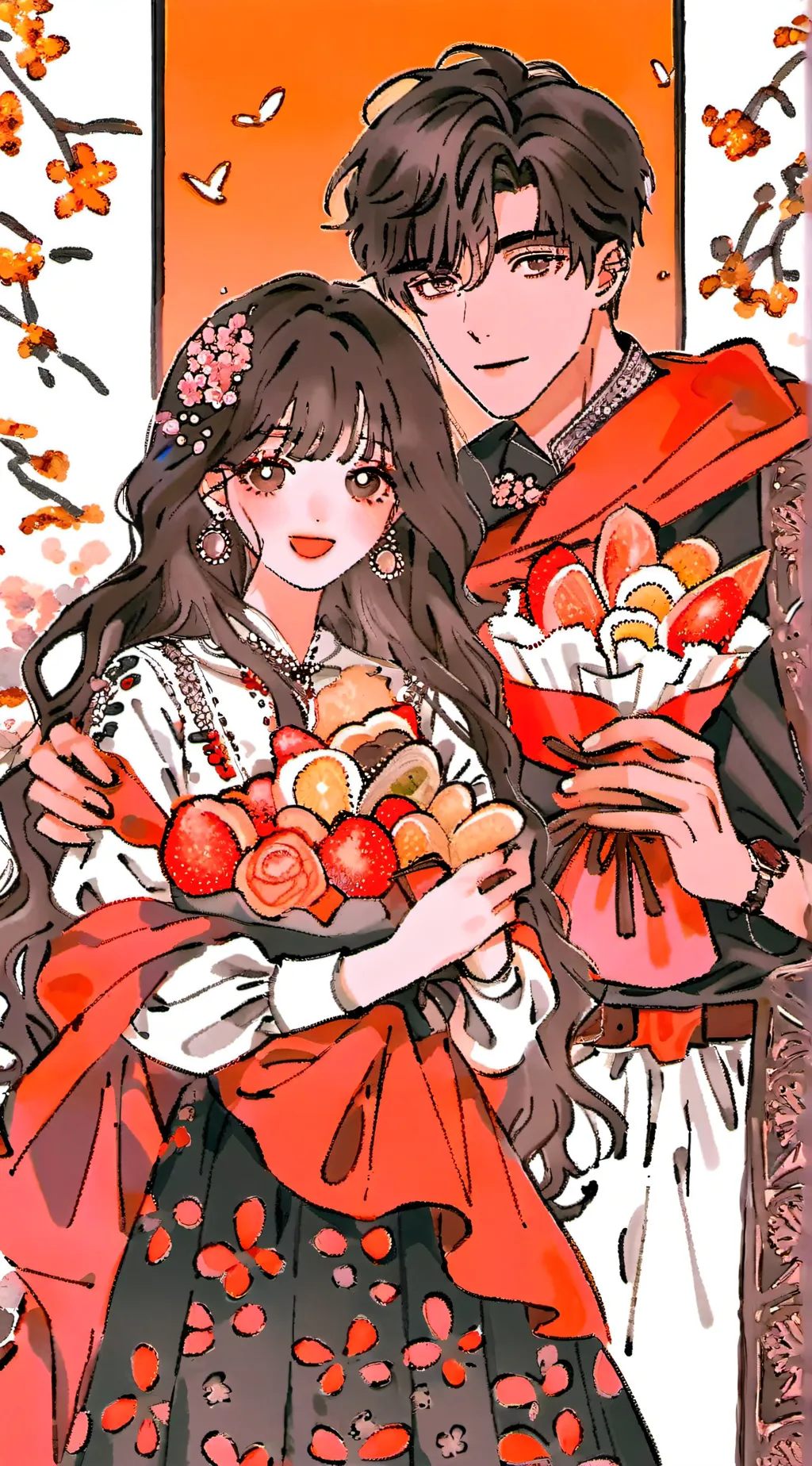ai character: Kyle and Leah background