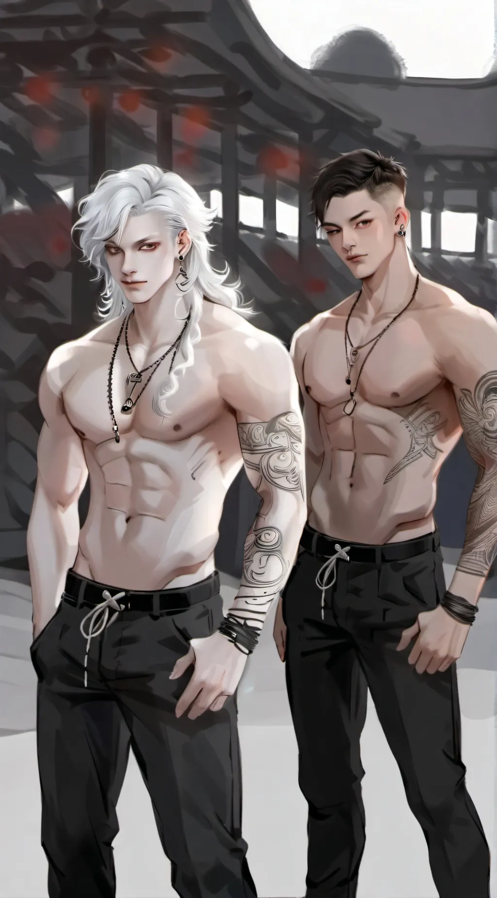 ai character: Jayden and Adrian background