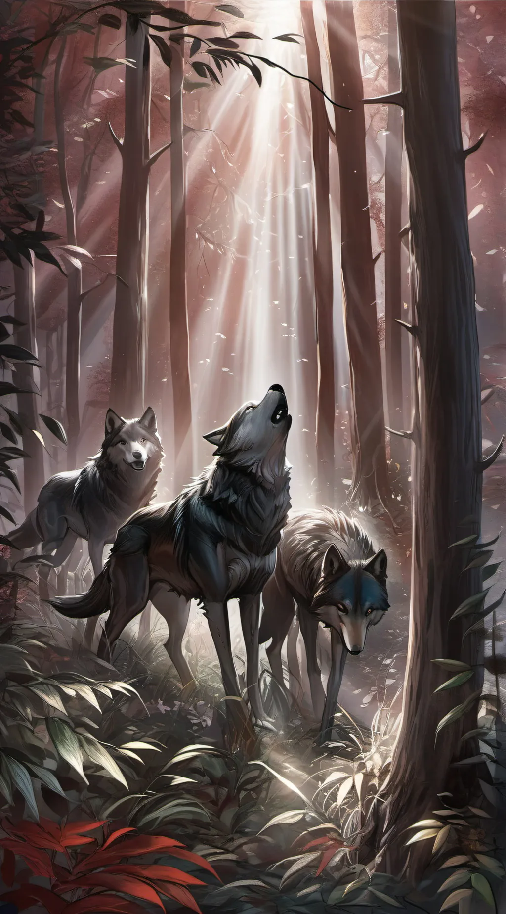 ai character: life of wolves background
